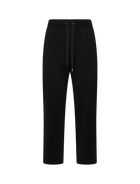 Logo plate jogging pants