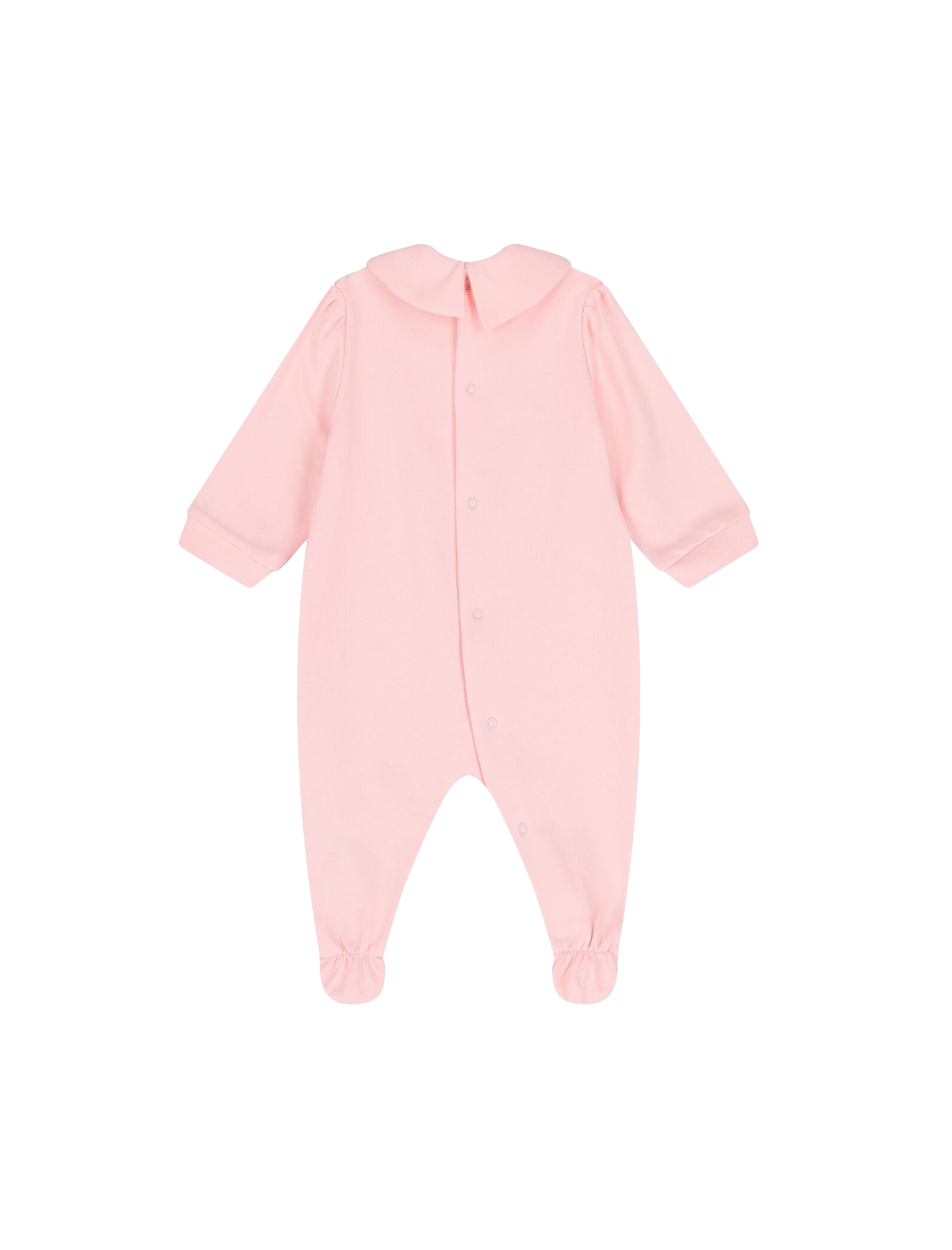 Logo print babygrow suit