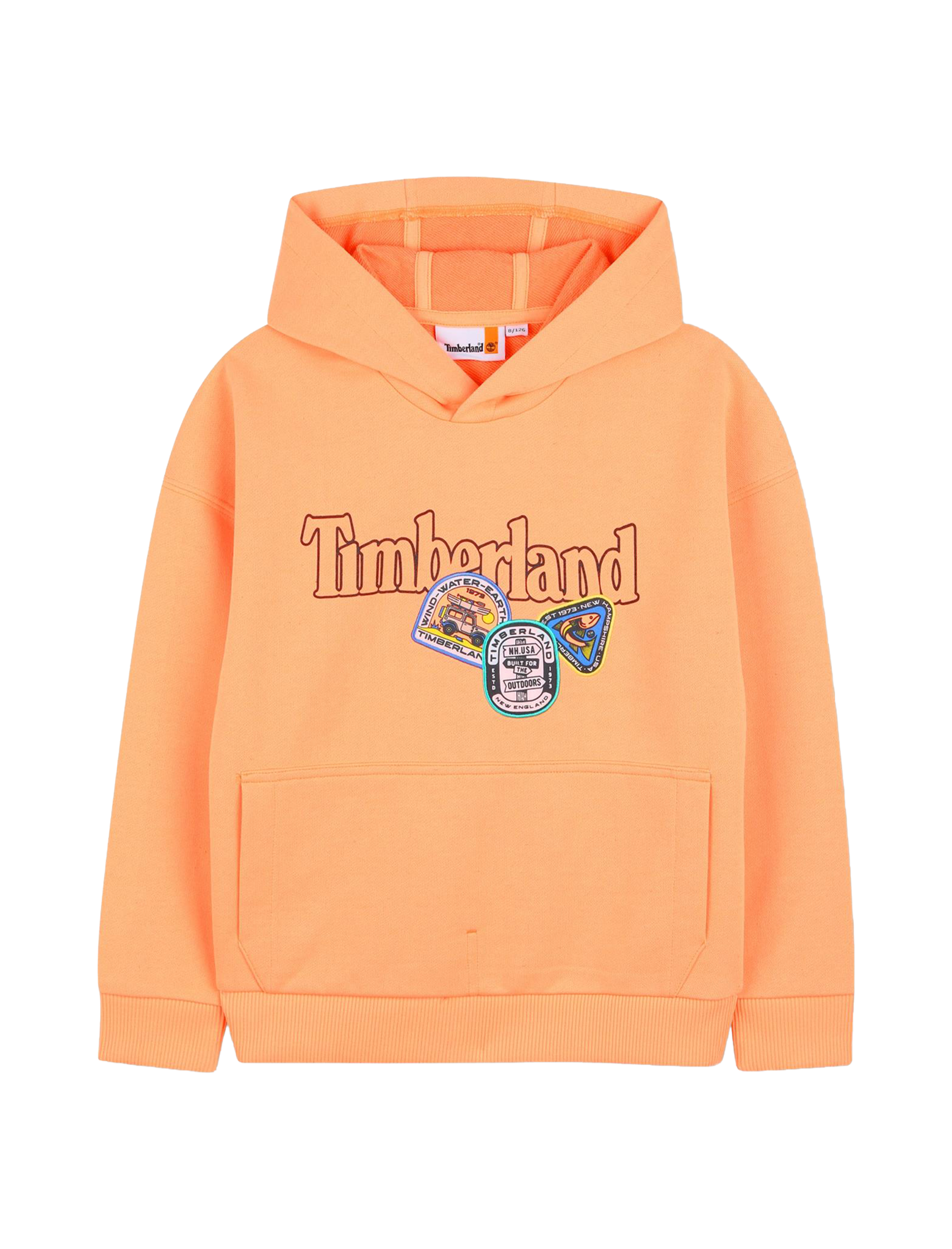 Logo print hoodie