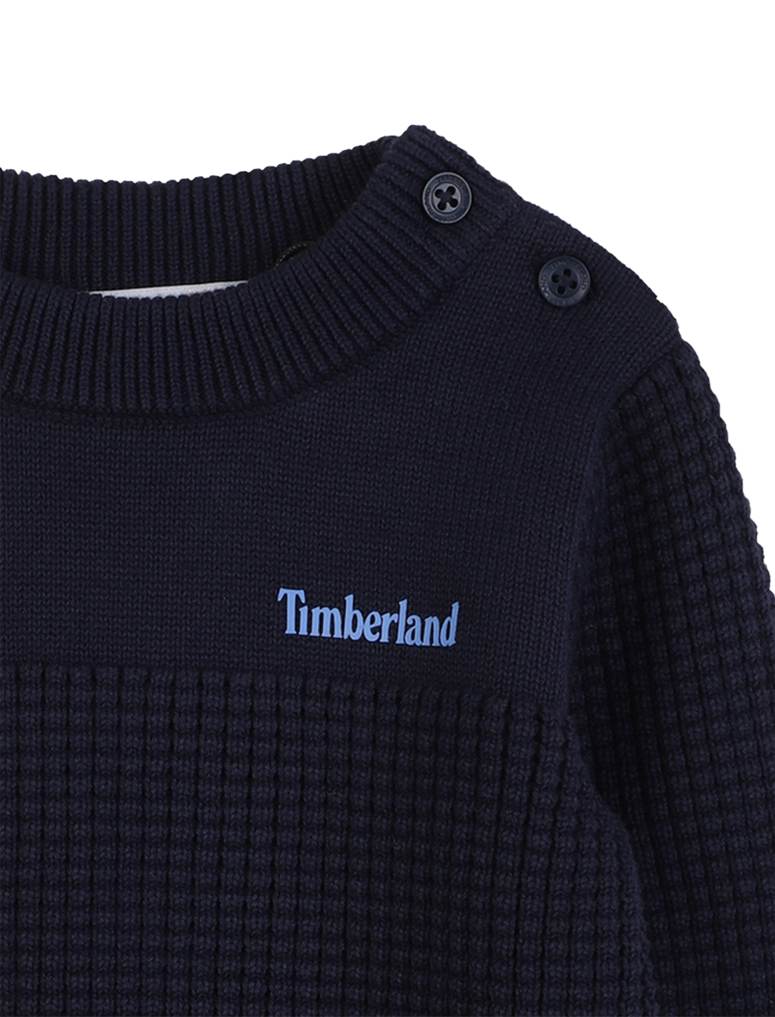 Logo print knitted jumper