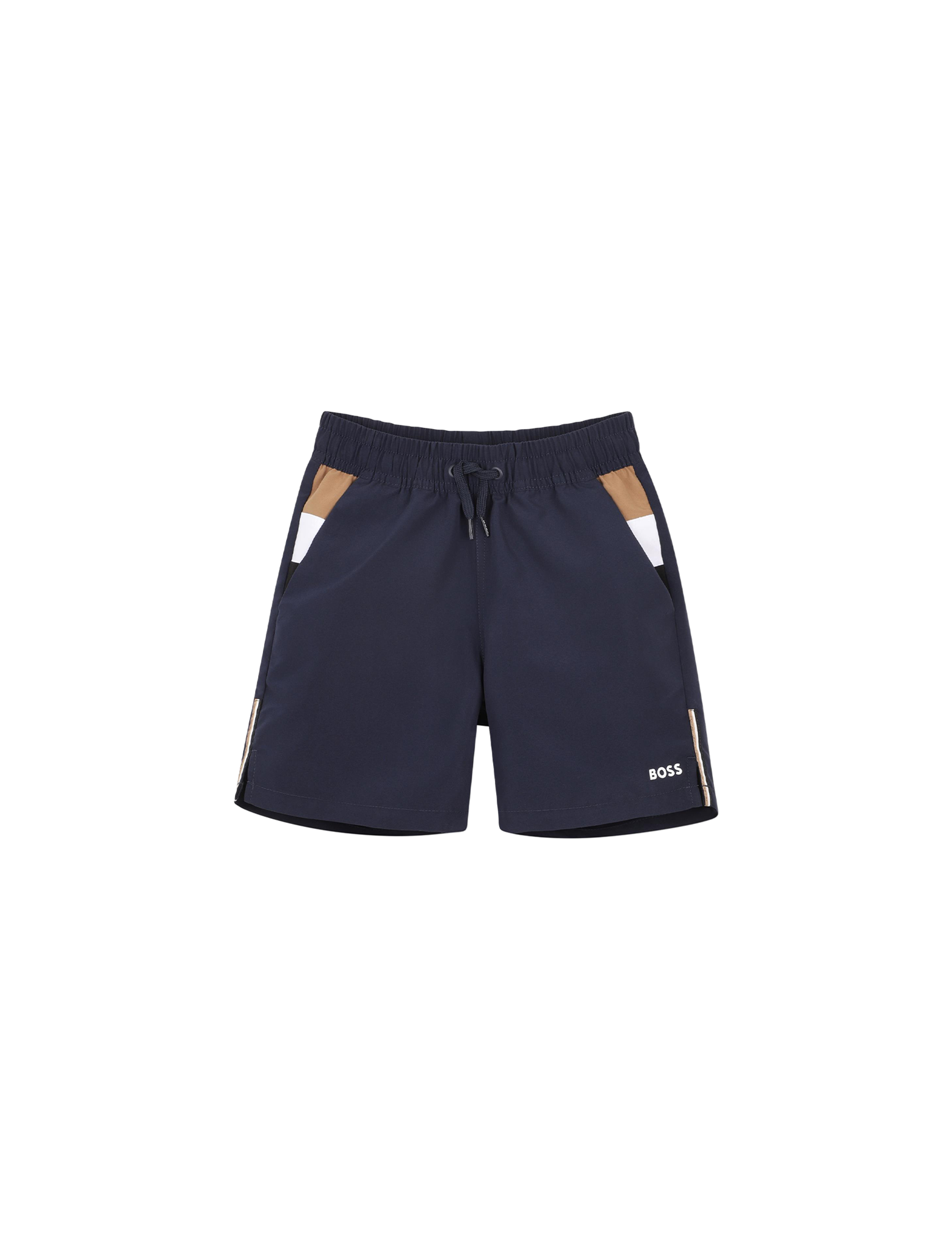 Logo print swim shorts