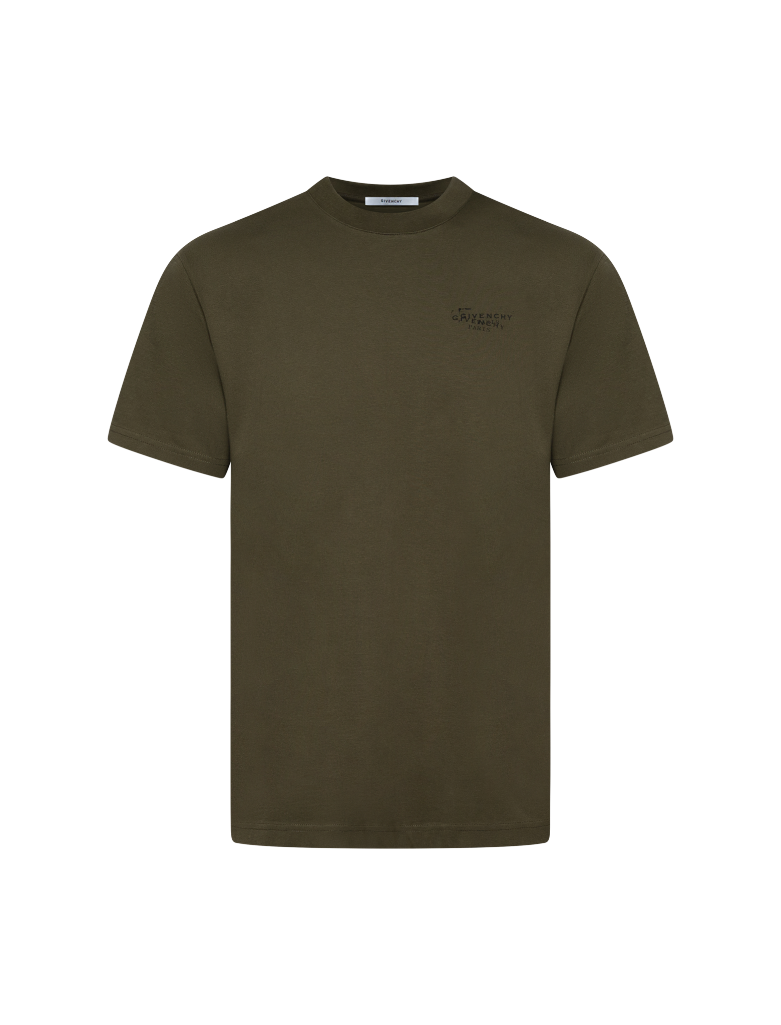 Logo stamp cotton t-shirt