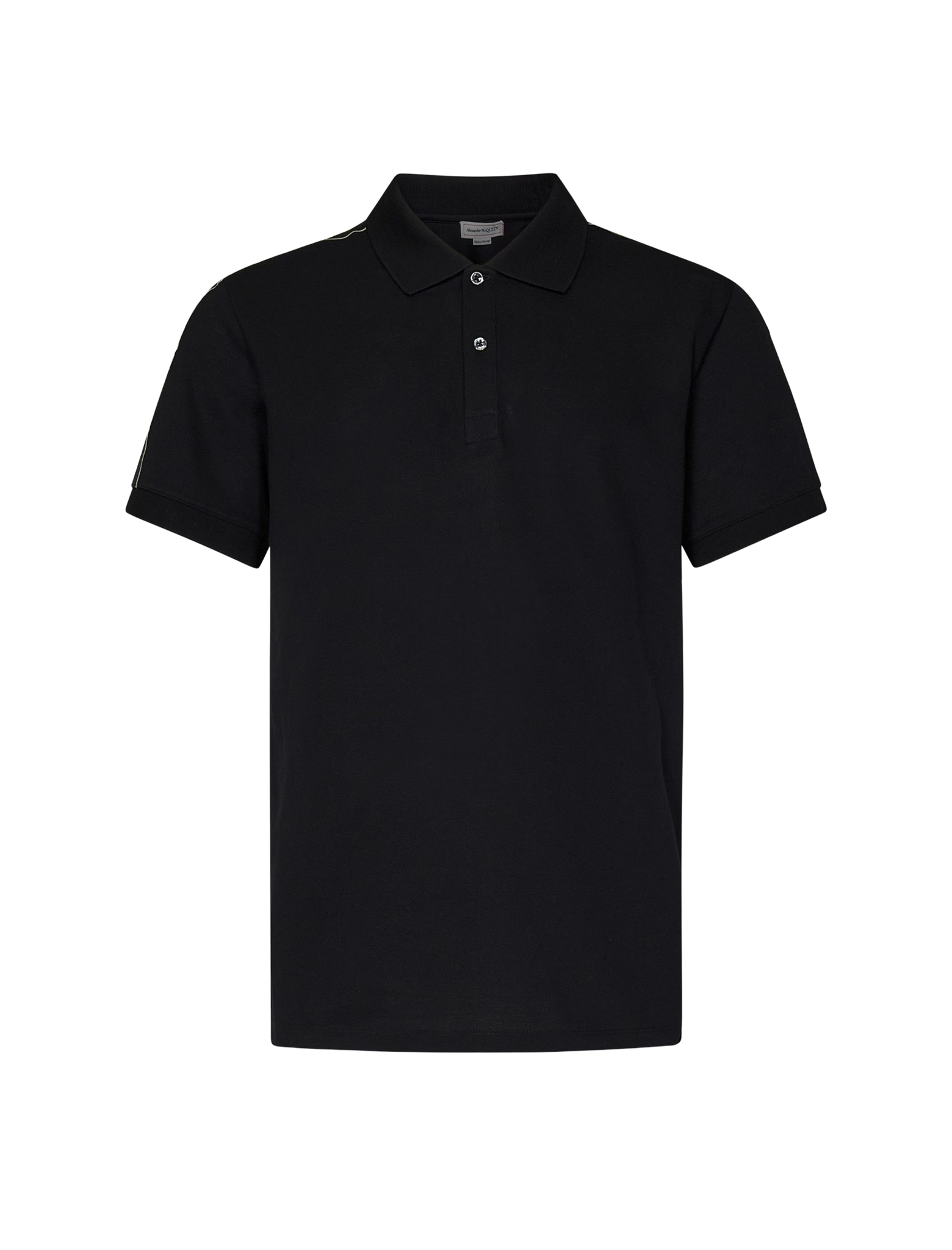 Logo tape polo shirt