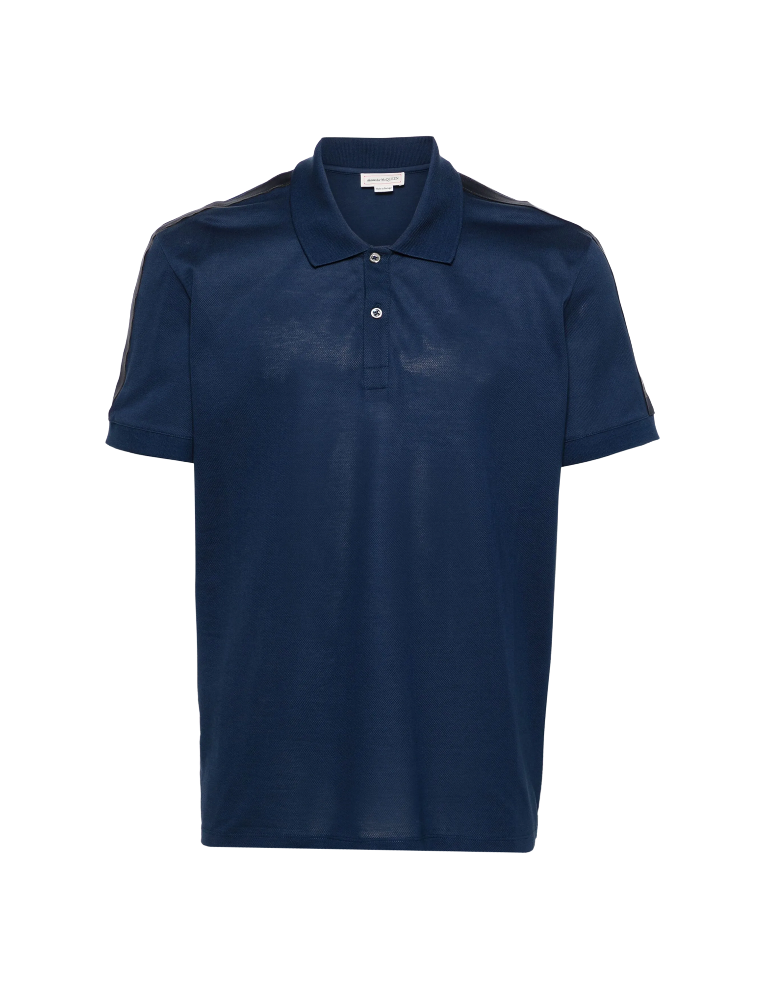 Logo tape polo shirt