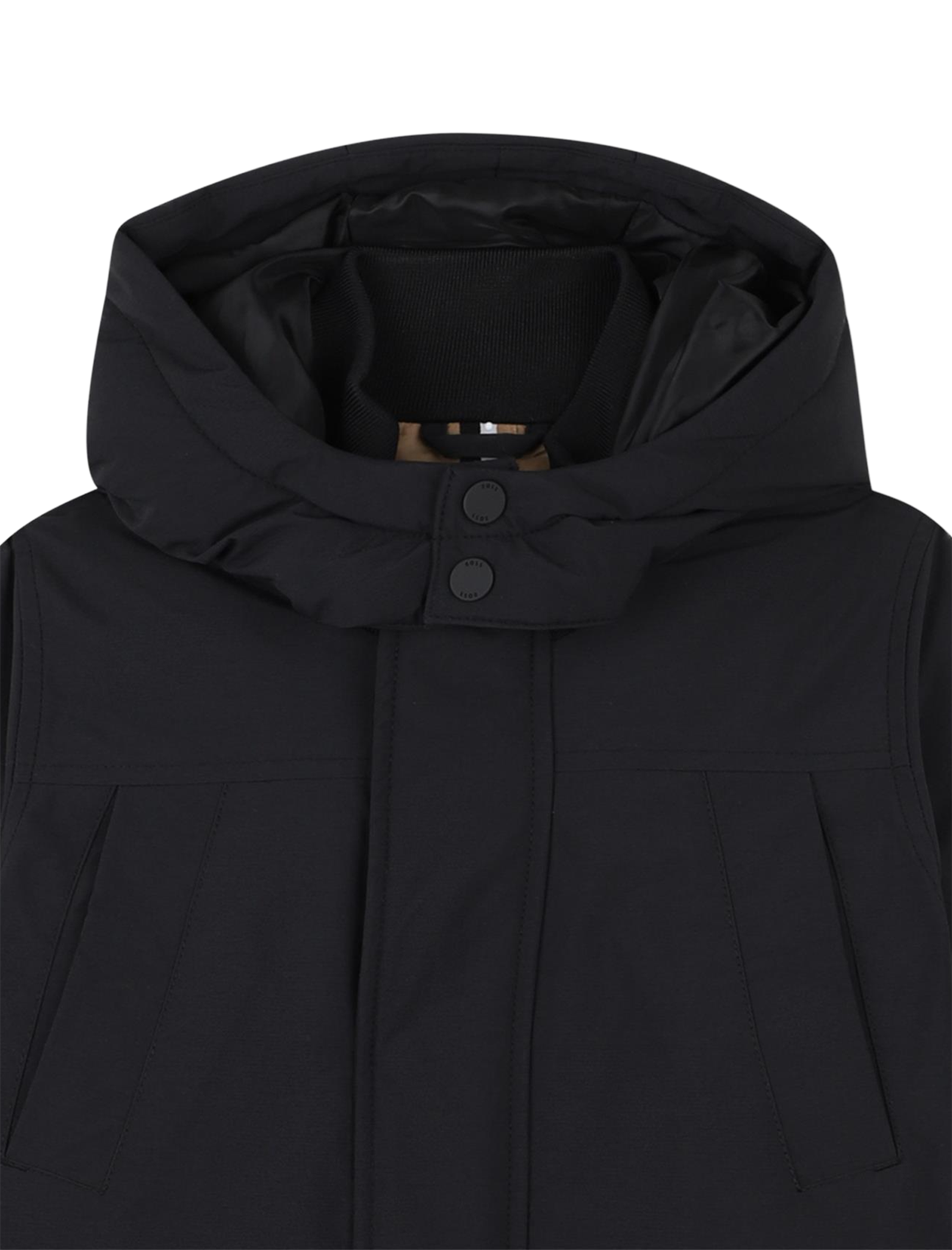 Long padded parka jacket
