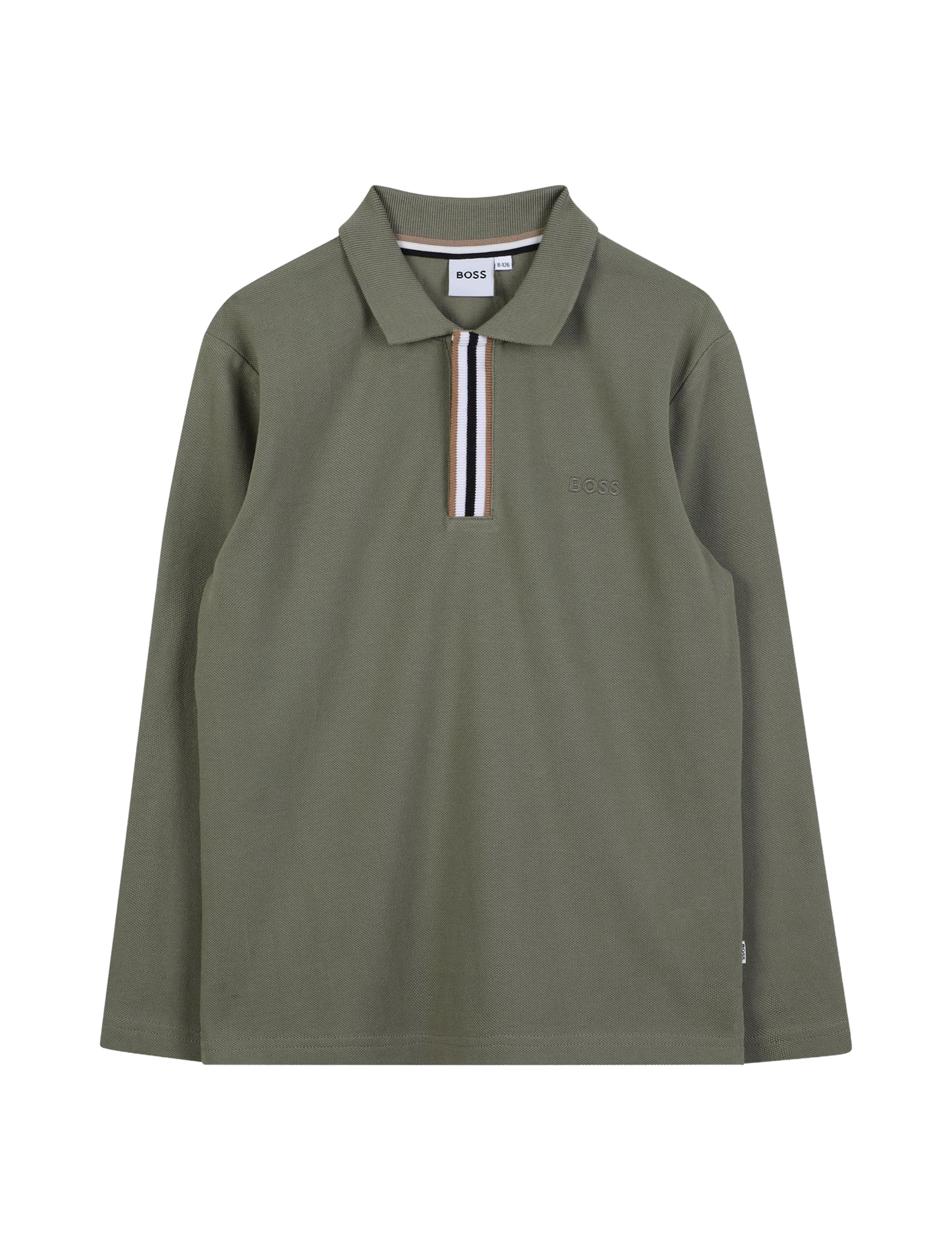 Long sleeve polo shirt