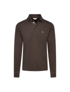 Long sleeve polo shirt