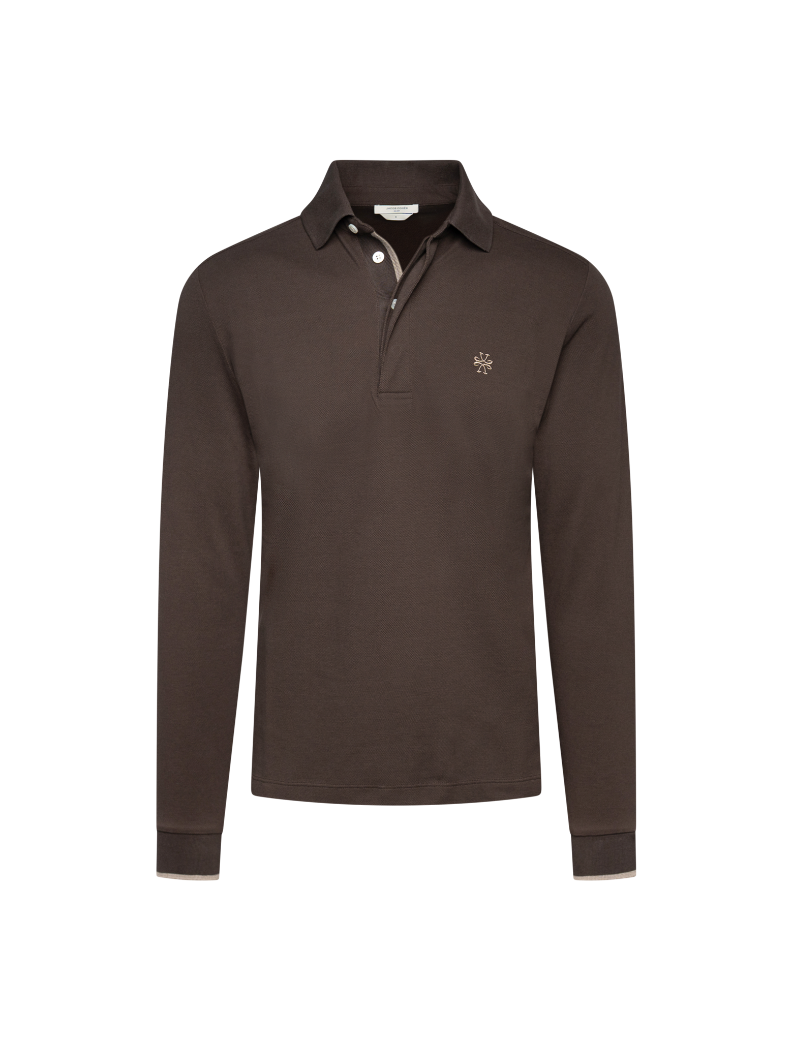 Long sleeve polo shirt