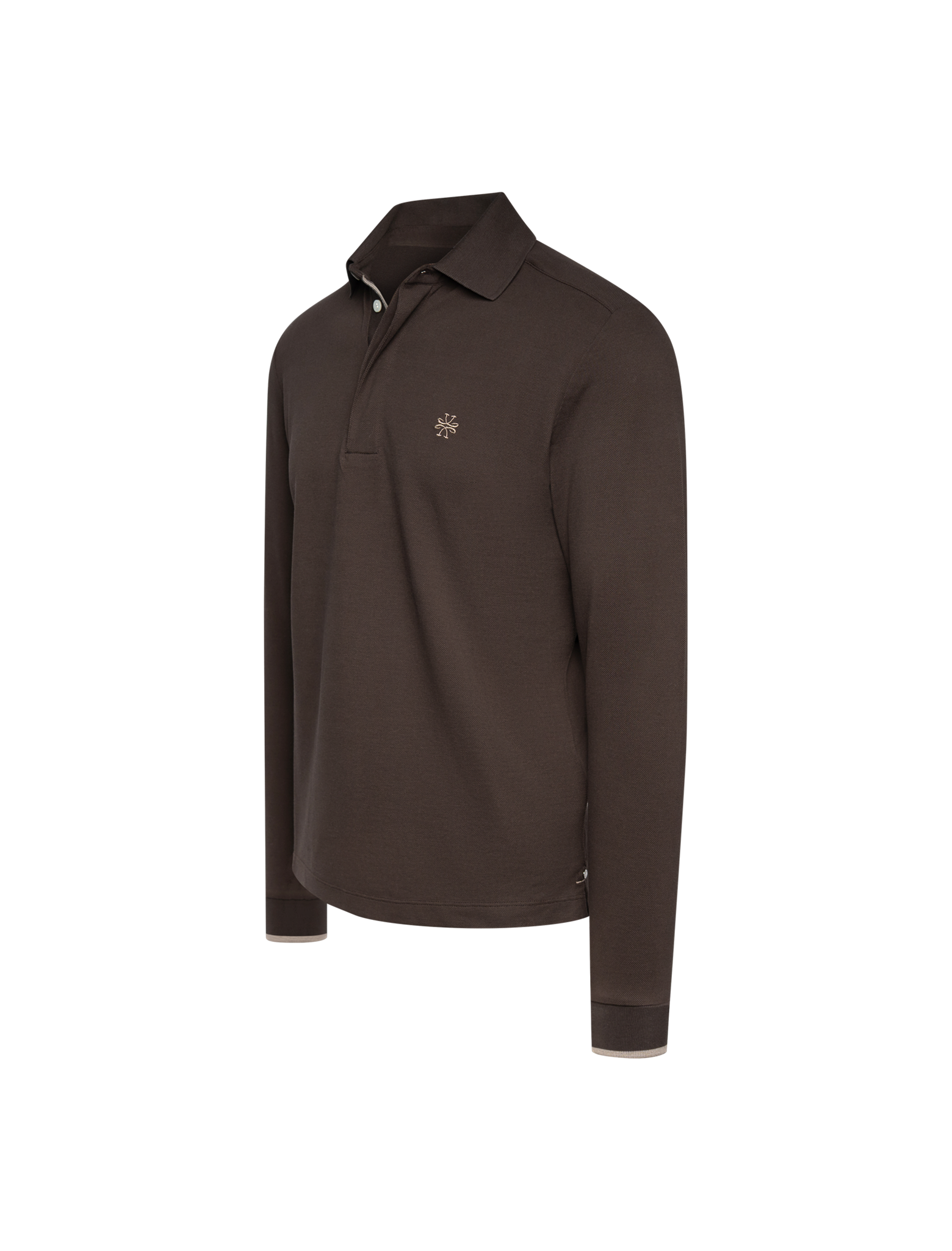 Long sleeve polo shirt