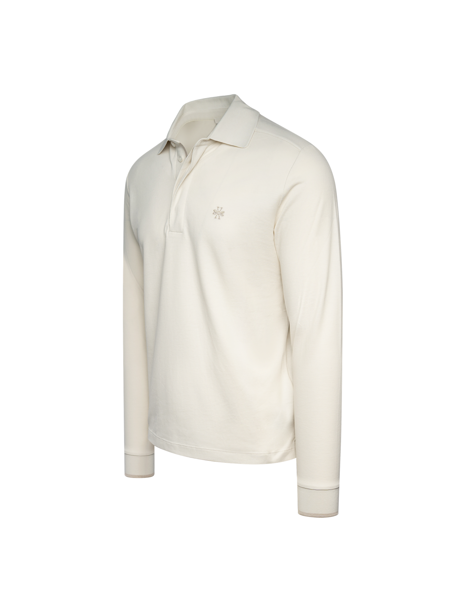 Long sleeve polo shirt