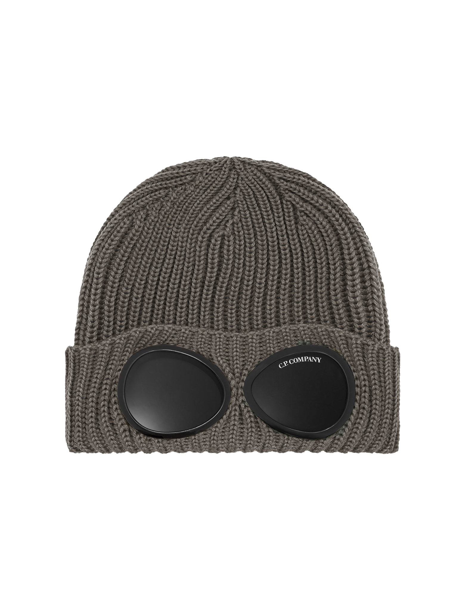 Merino wool goggle beanie hat
