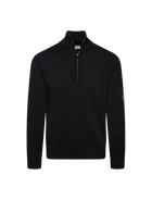 Merino-Wolle Half Zip Strickware