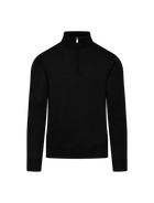 Halbzip-Pullover aus Merinowolle