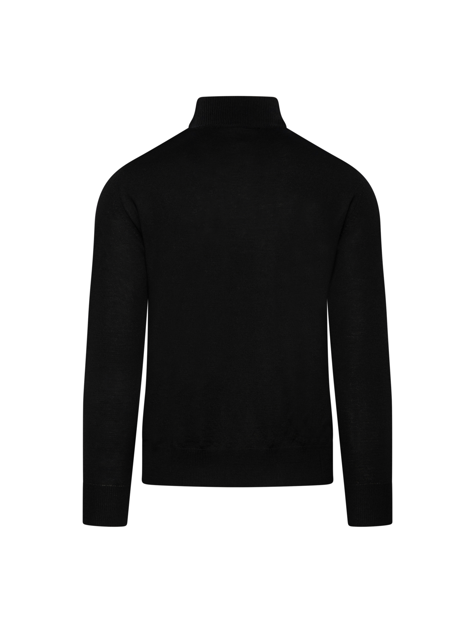 Merino wool half zip sweater