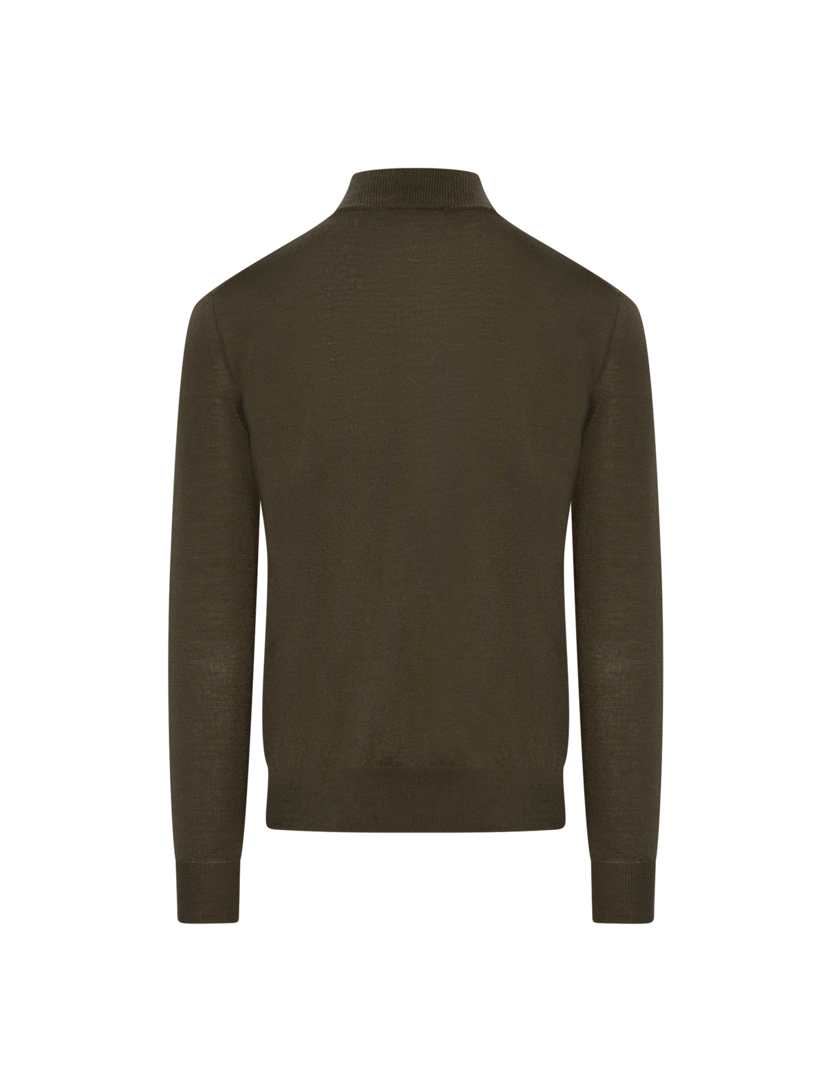 Merino wool half zip sweater