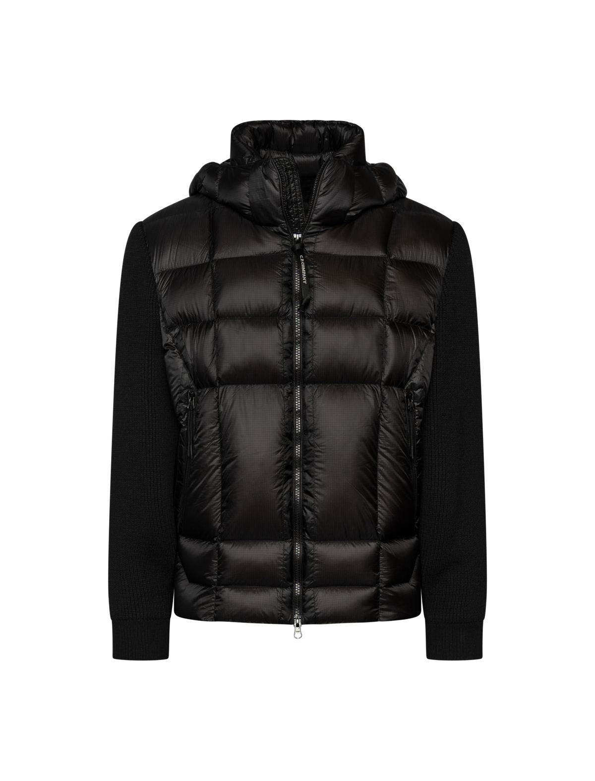Merino wool knitted jacket