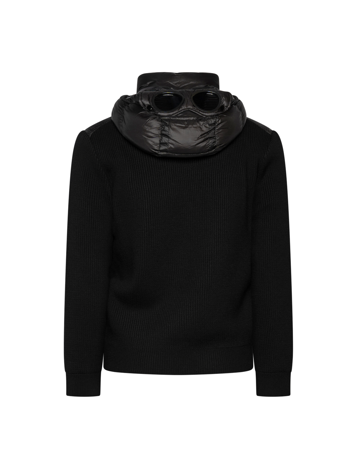 Merino wool knitted jacket