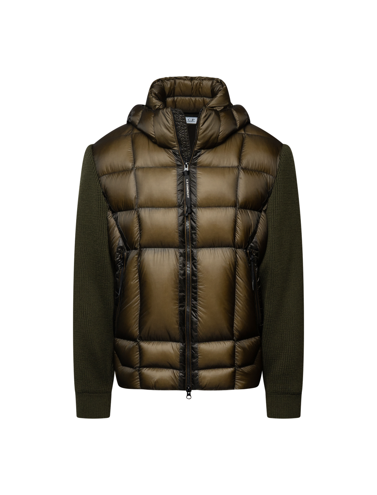 Merino wool knitted jacket