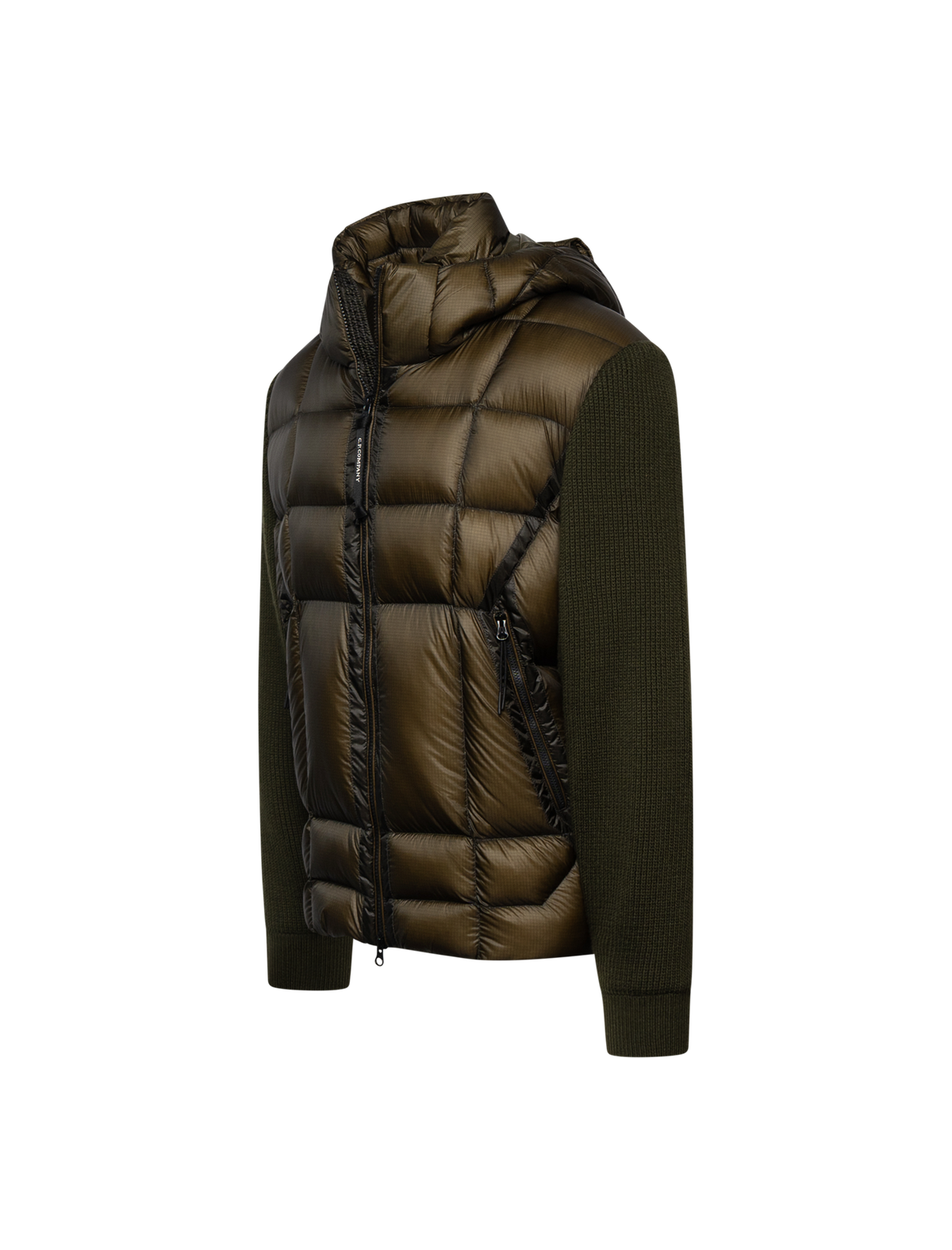 Merino wool knitted jacket