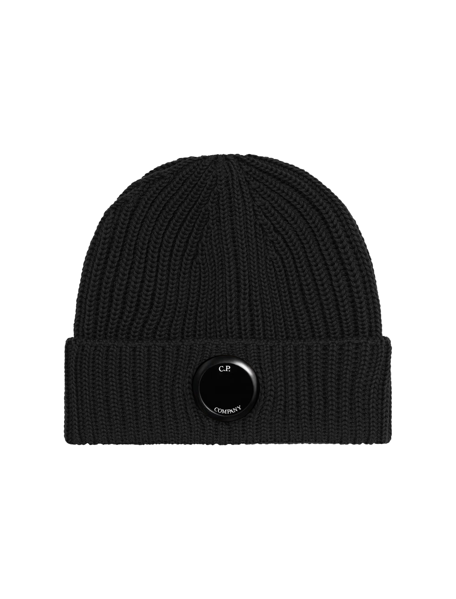 Merino wool lens beanie hat