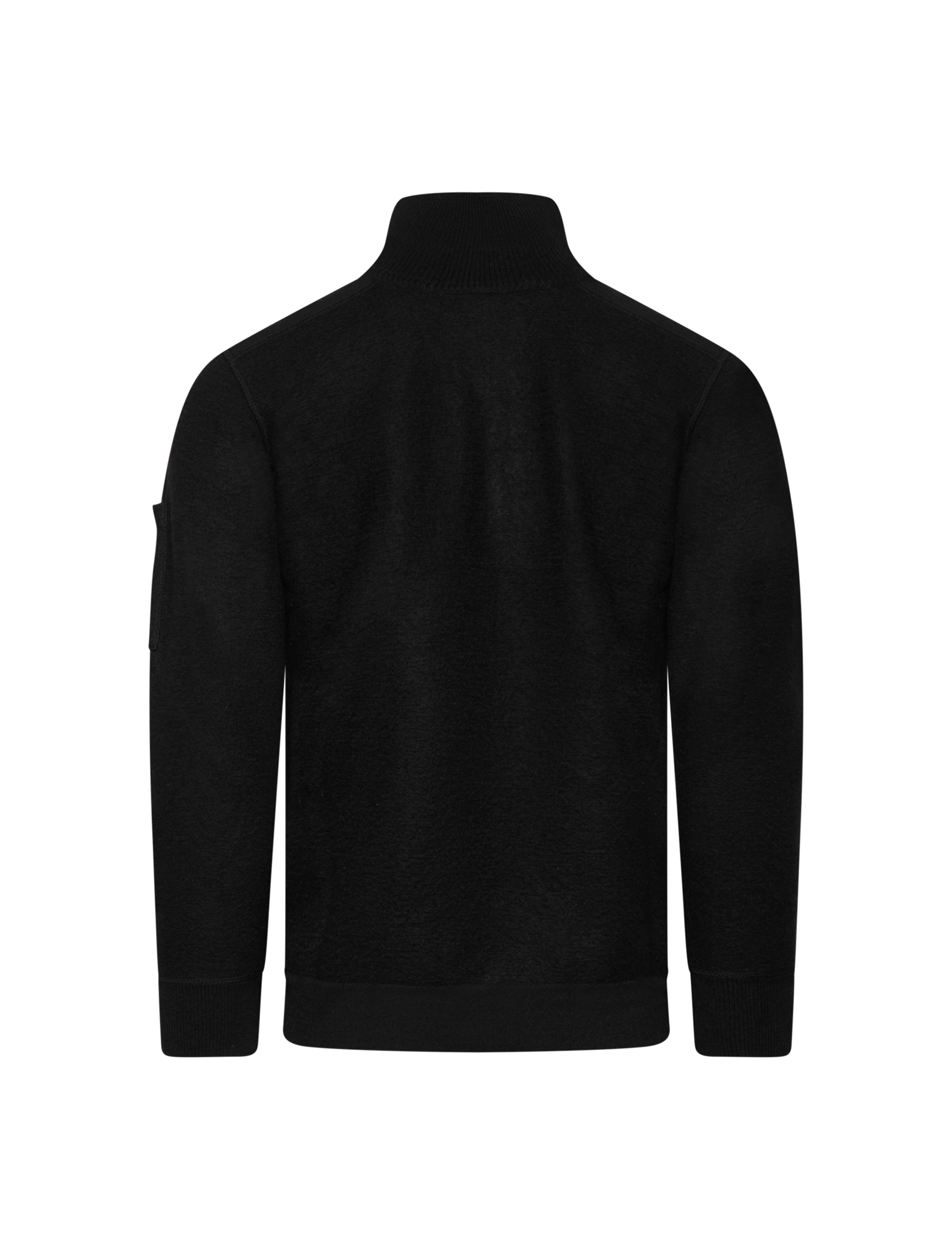 Merino wool buttoned jumper