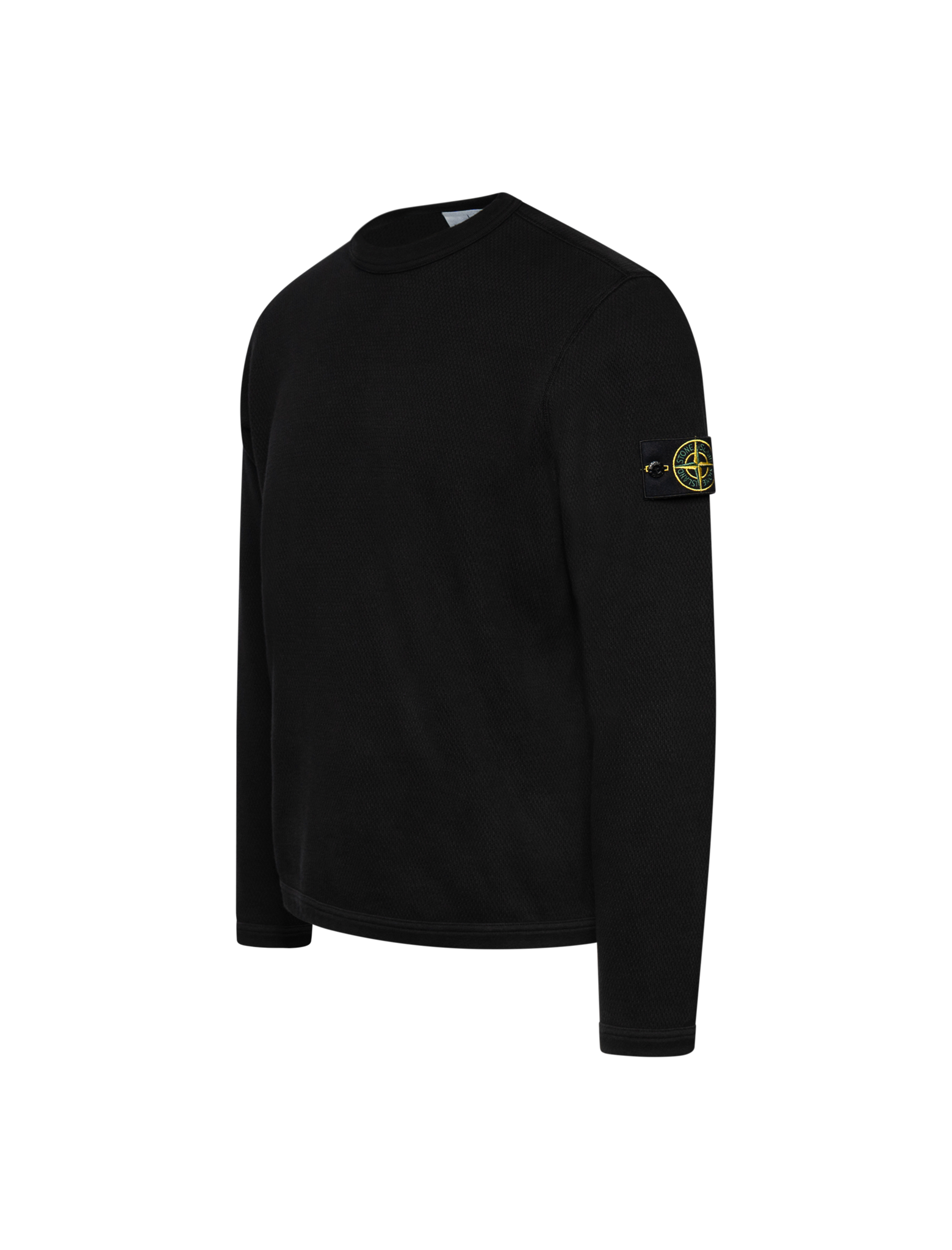 Mesh stitched sweatshirt