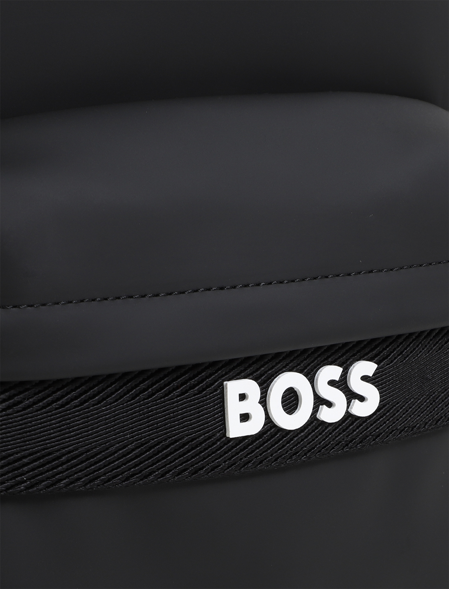 Mini logo print backpack