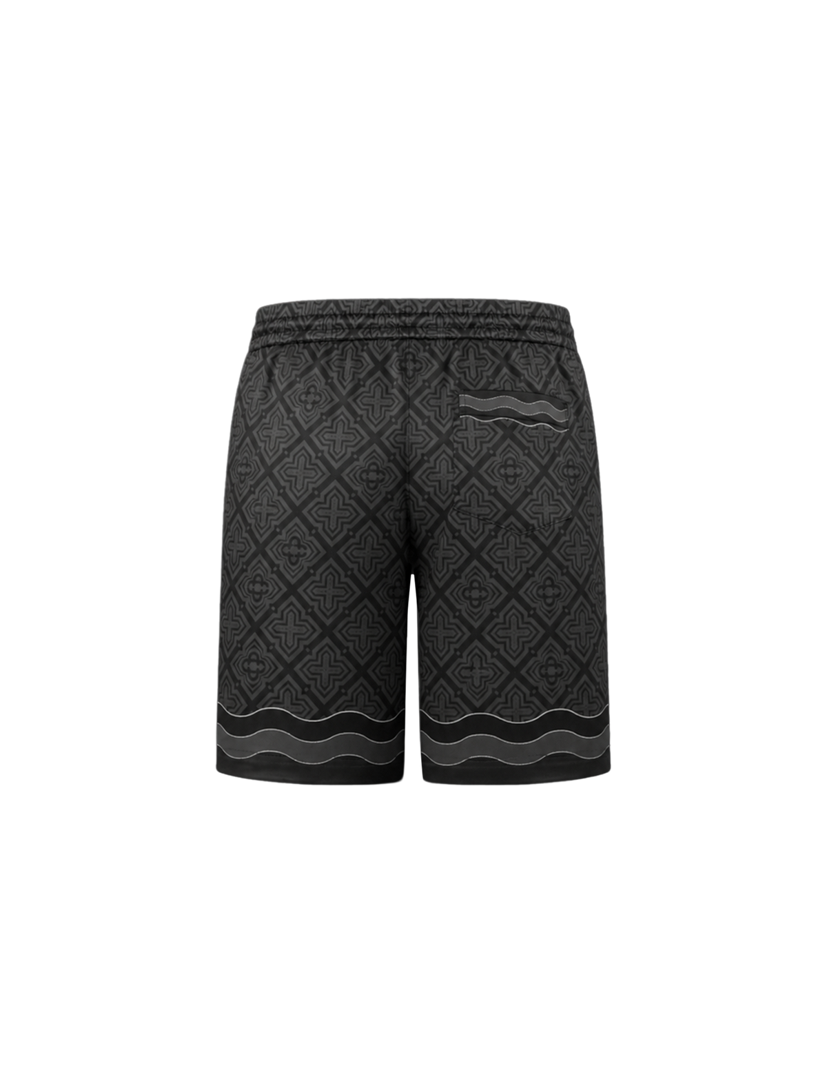 Monogram Silk Satin short