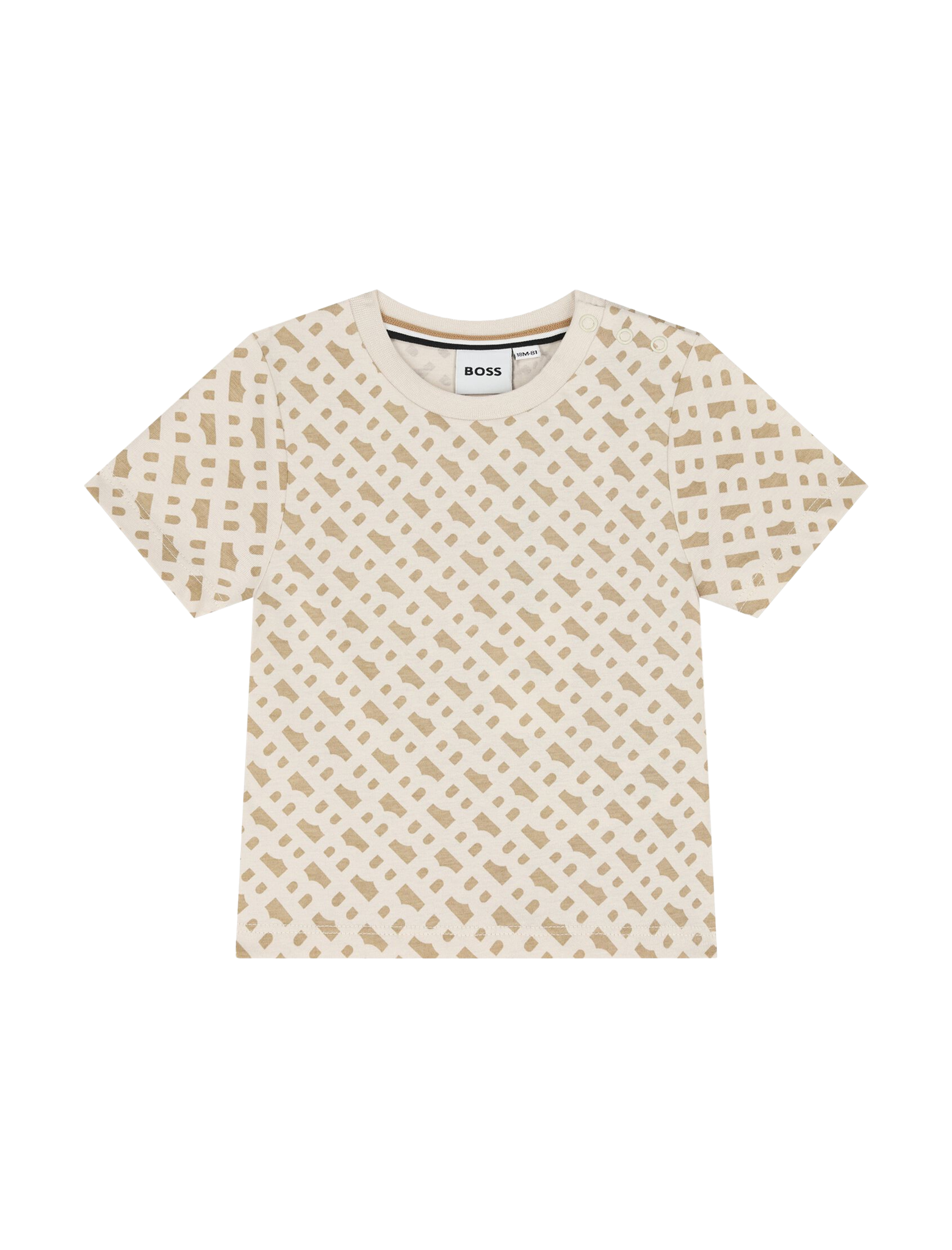 Monogram pattern t-shirt