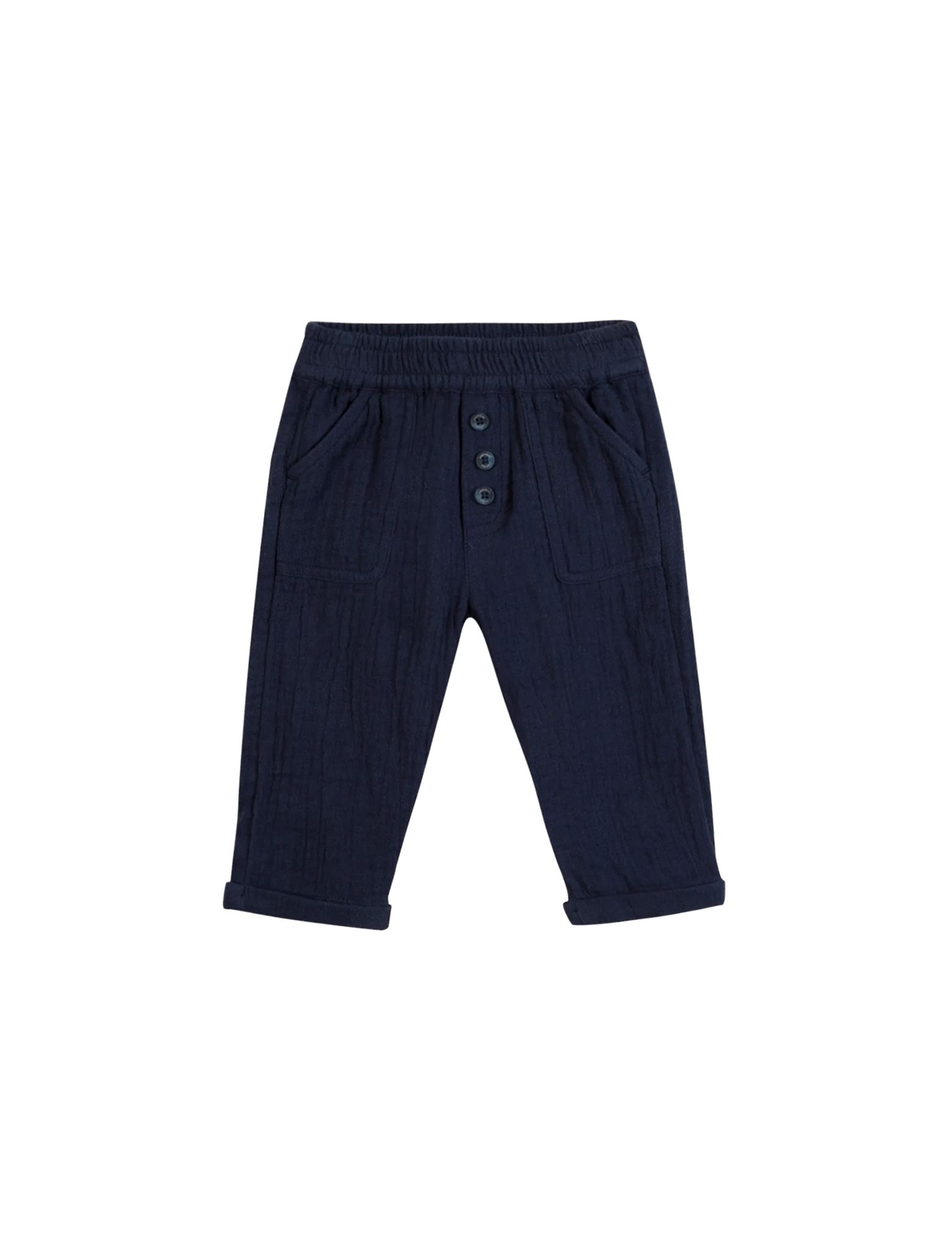 Navy cotton trousers