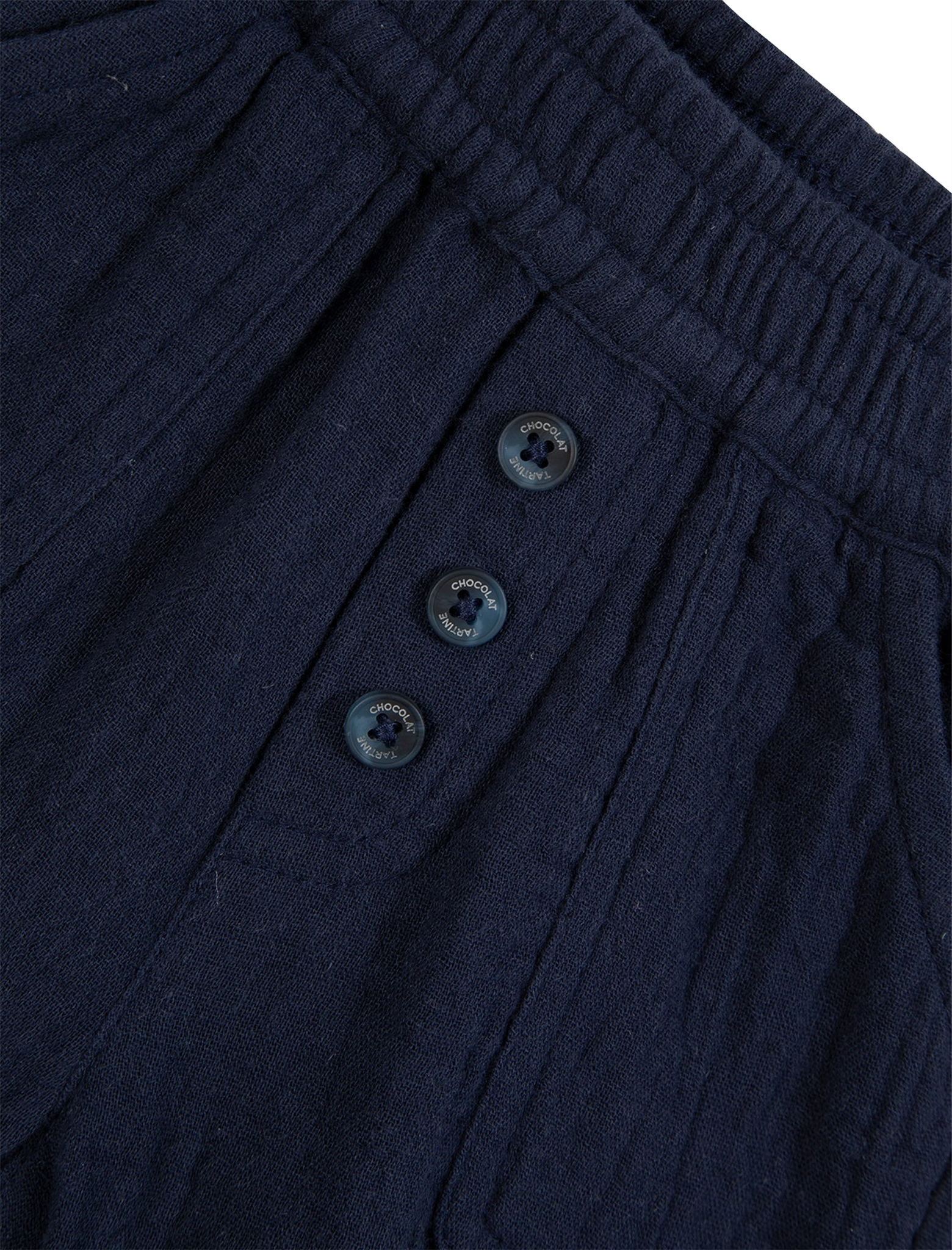 Navy cotton trousers