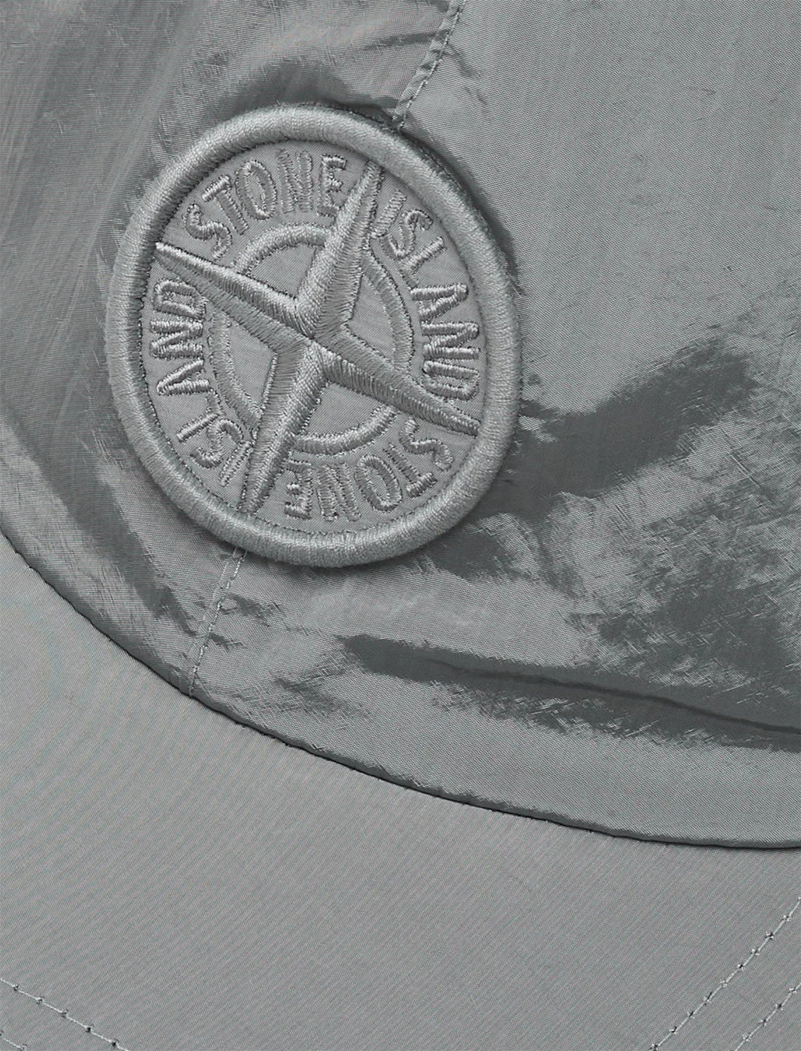 Nylon metal logo baseball cap