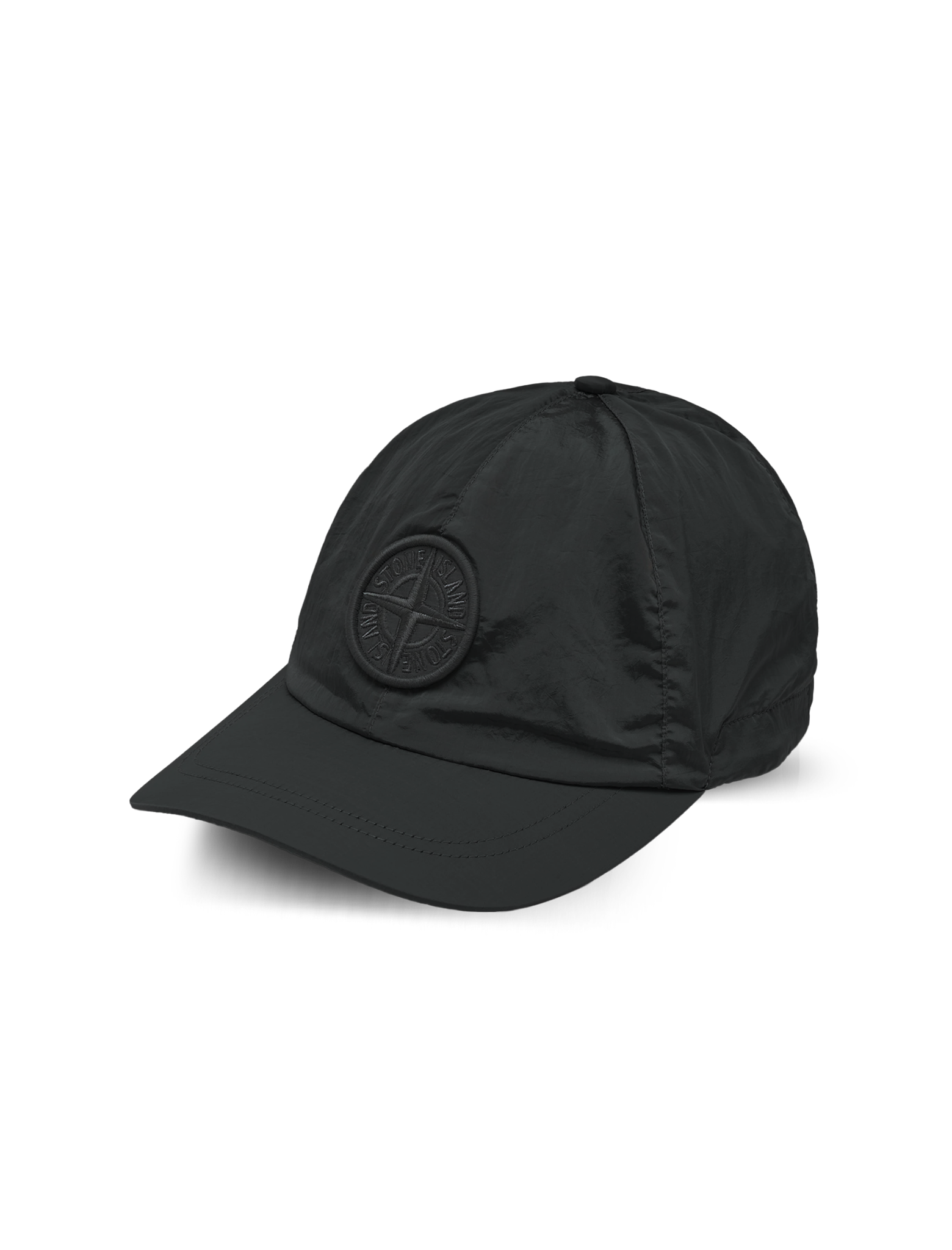 Nylon metal logo baseball cap