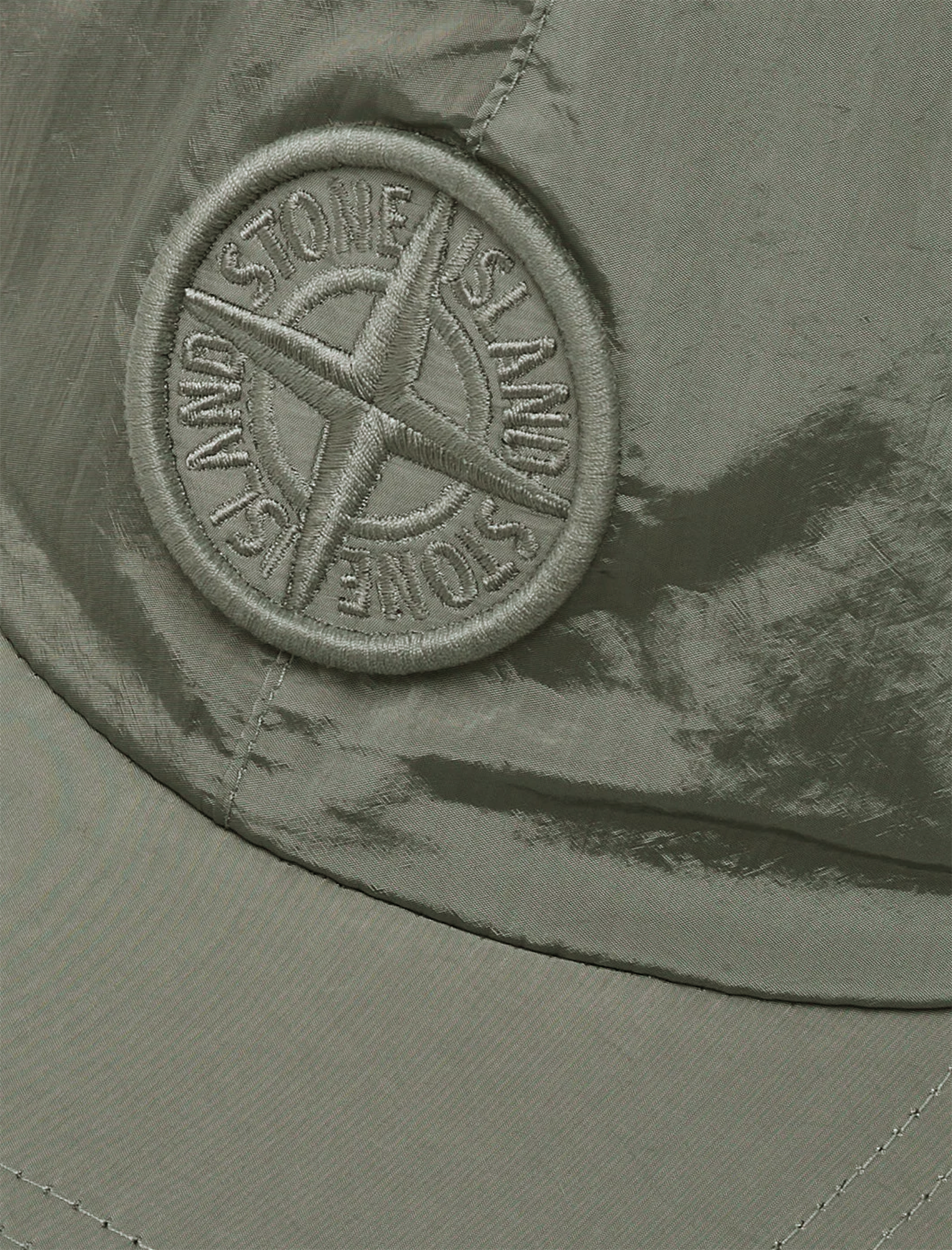 Nylon metal logo baseball cap