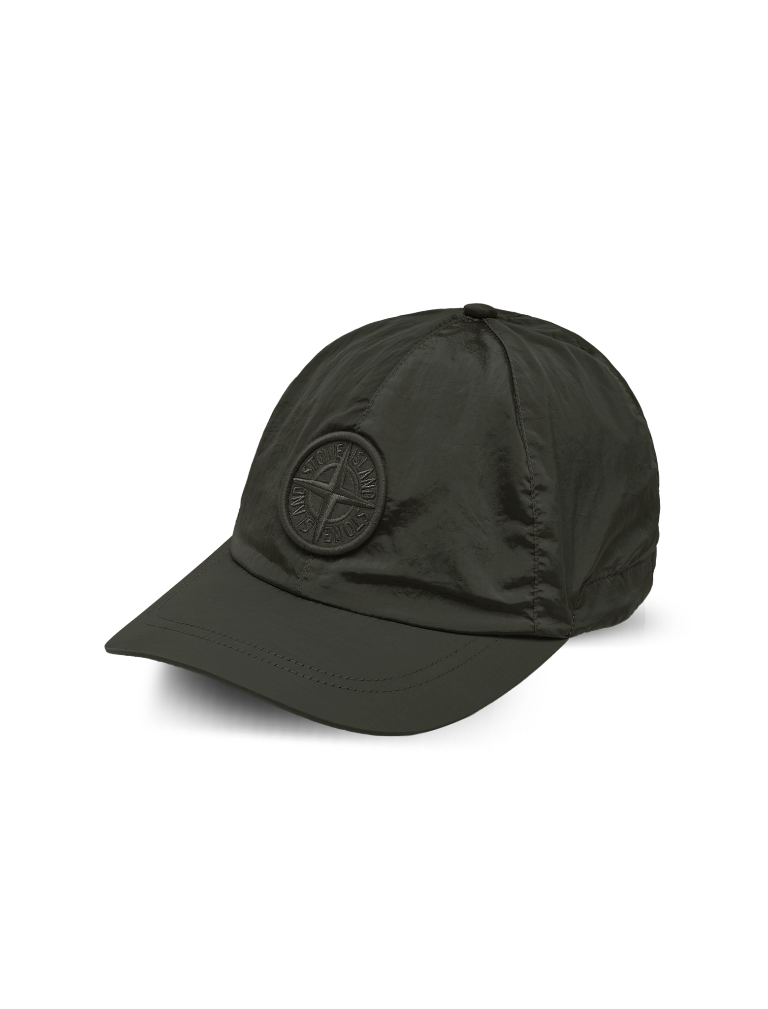 Nylon metal logo baseball cap