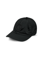 Nylon metal logo baseball cap