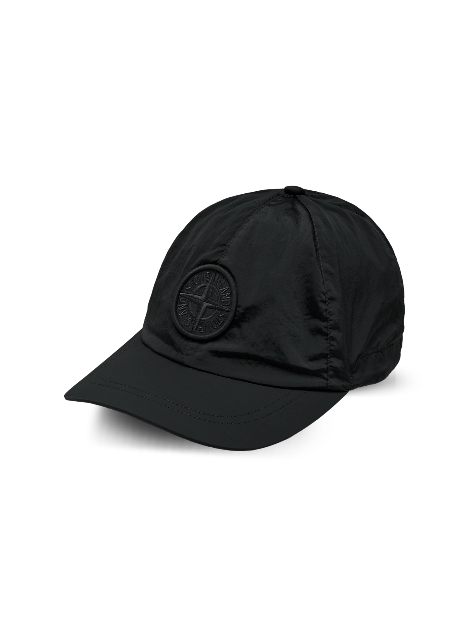 Nylon metal logo baseball cap