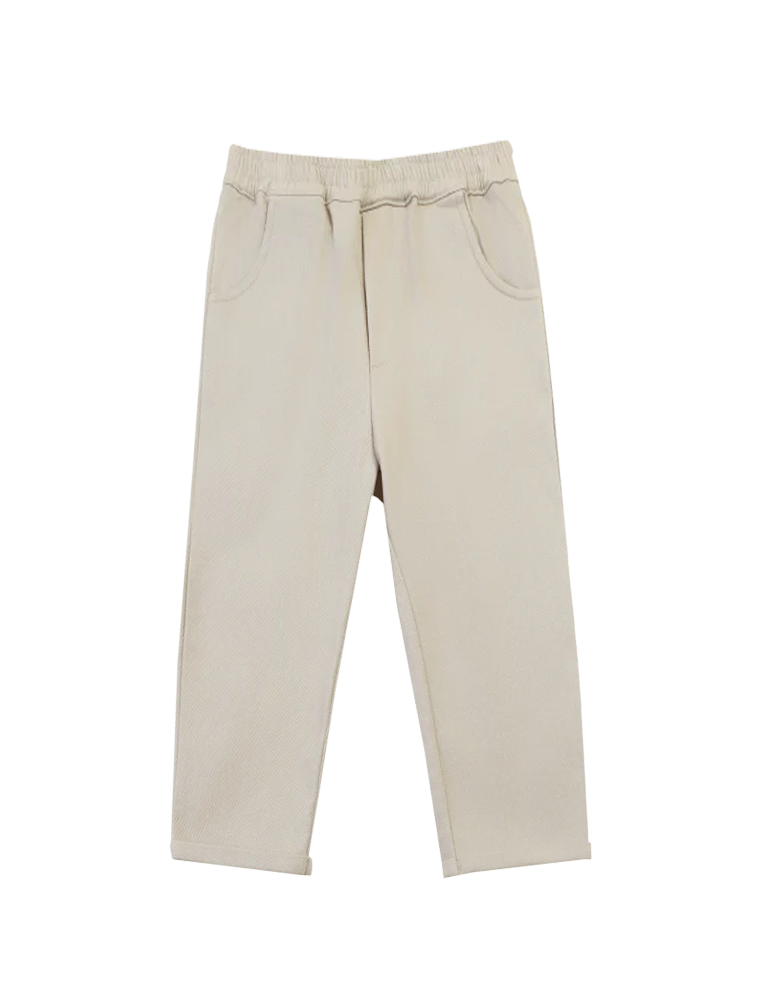 Olb elastic waistband trousers