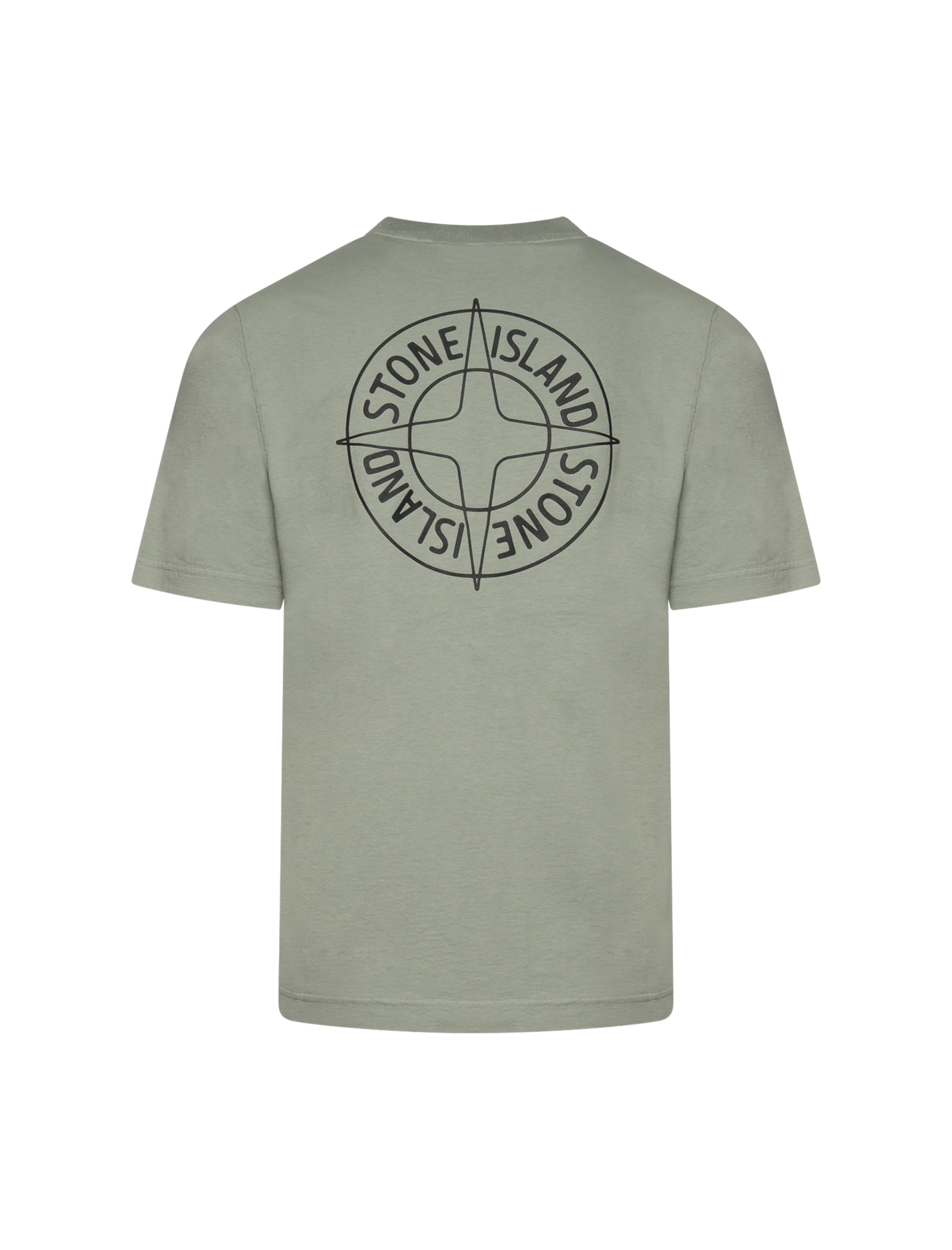 Outline Compass print t-shirt