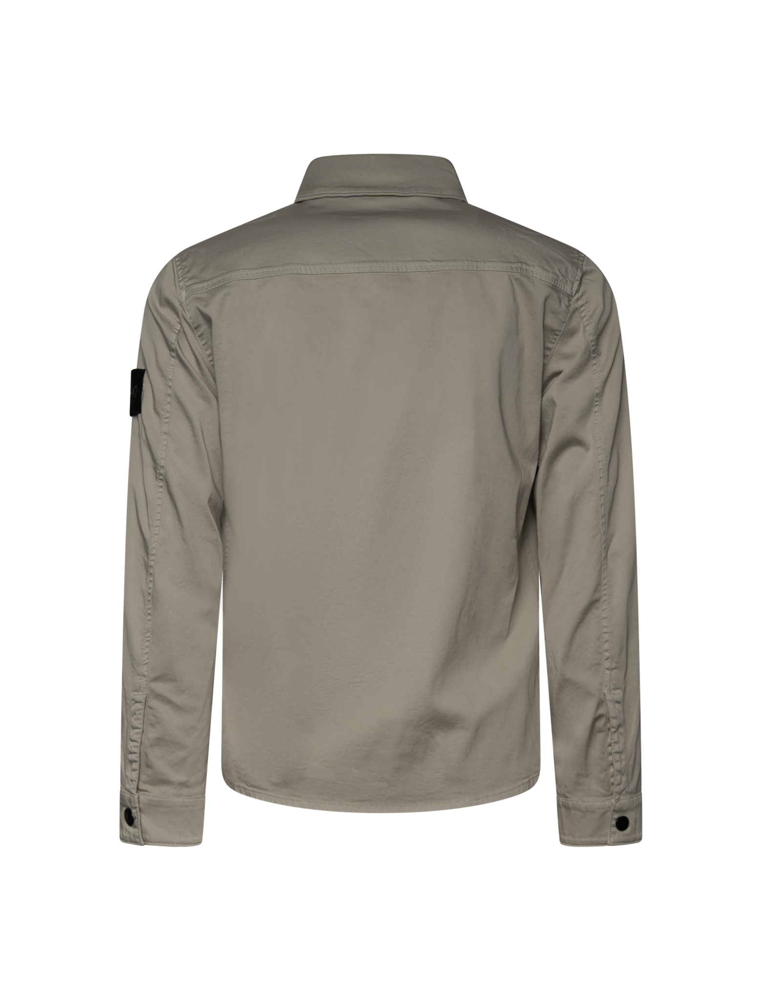Regular fit badge overshirt