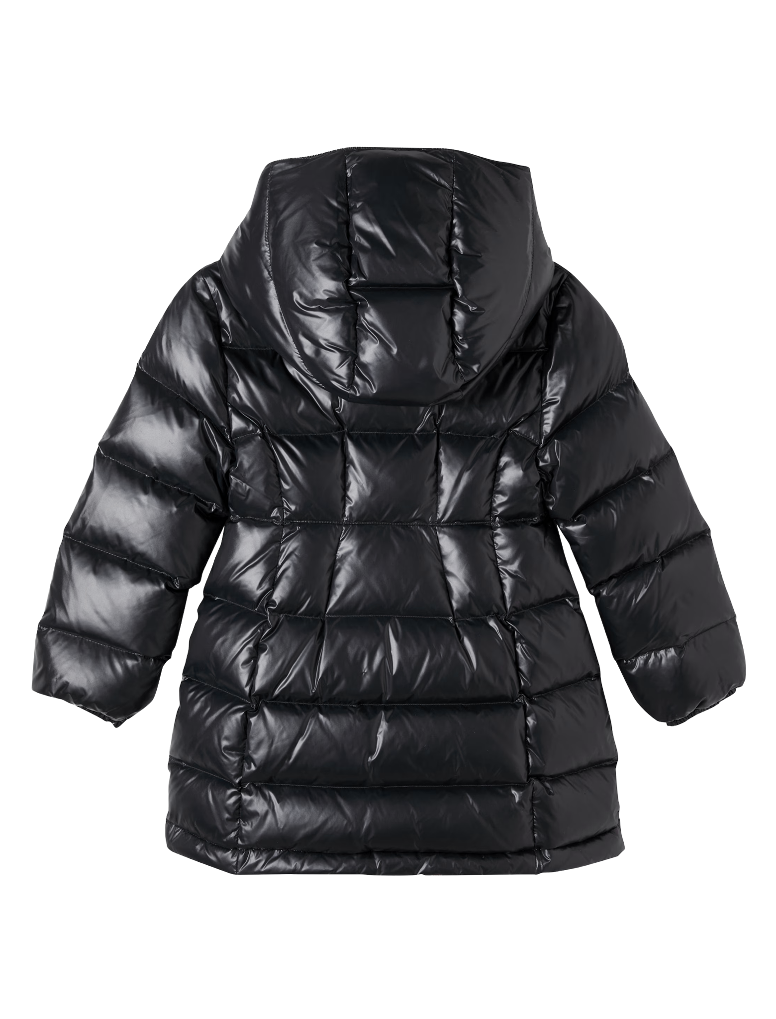 Padded down parka jacket