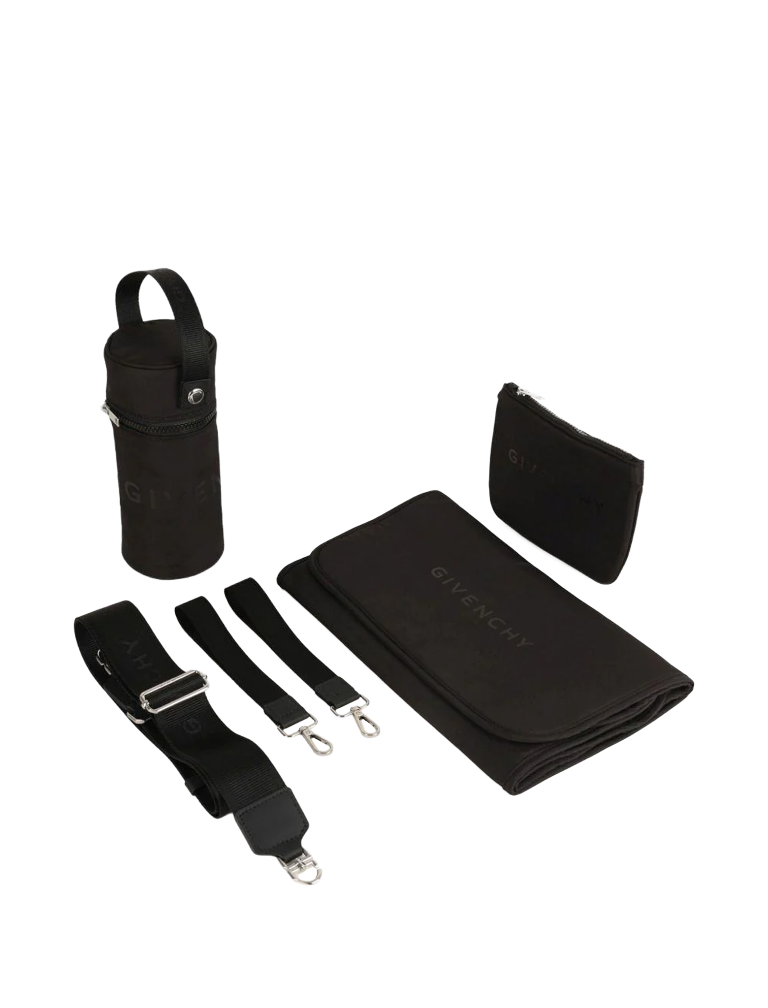 Padded polyamide changing bag