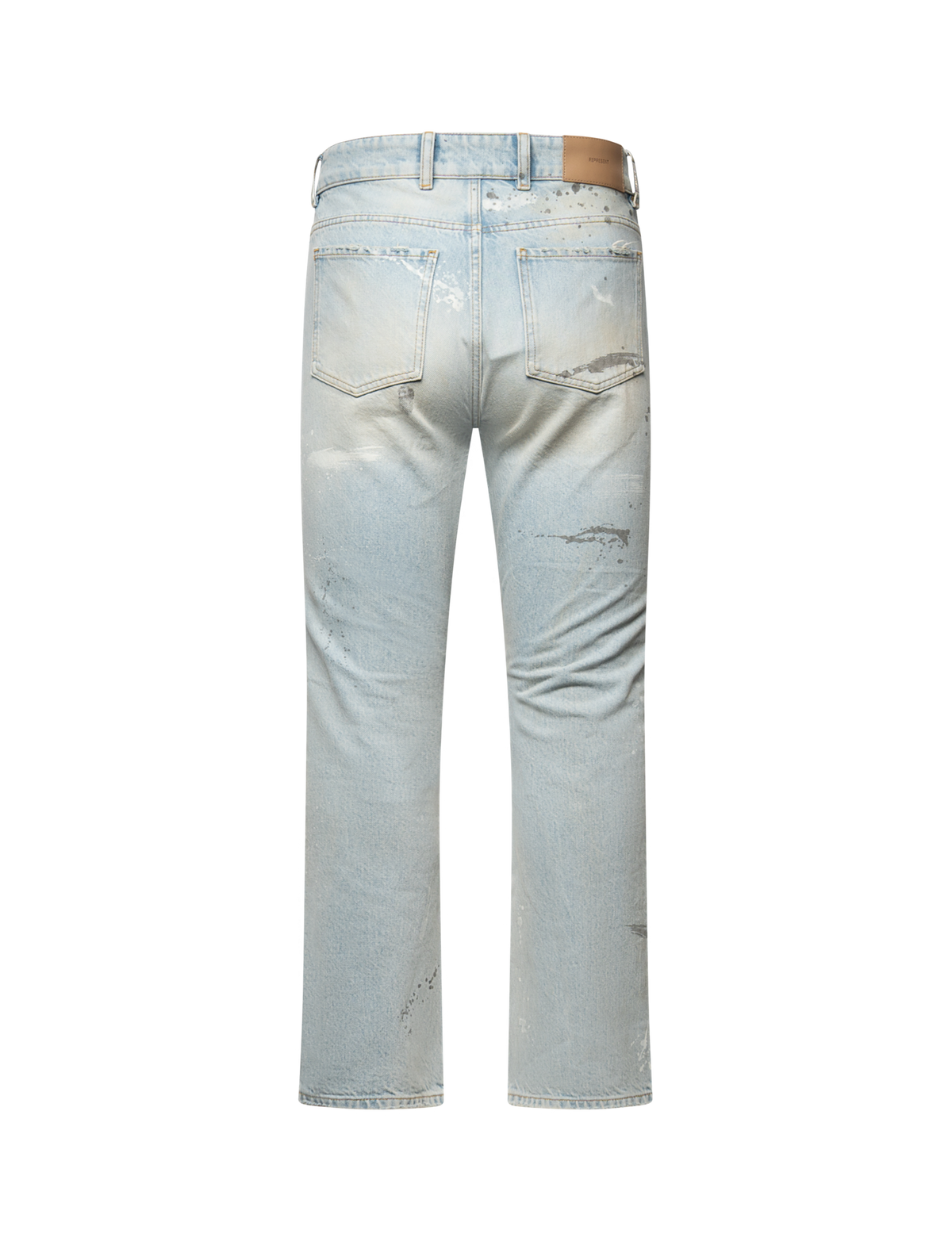 Painted flare pants