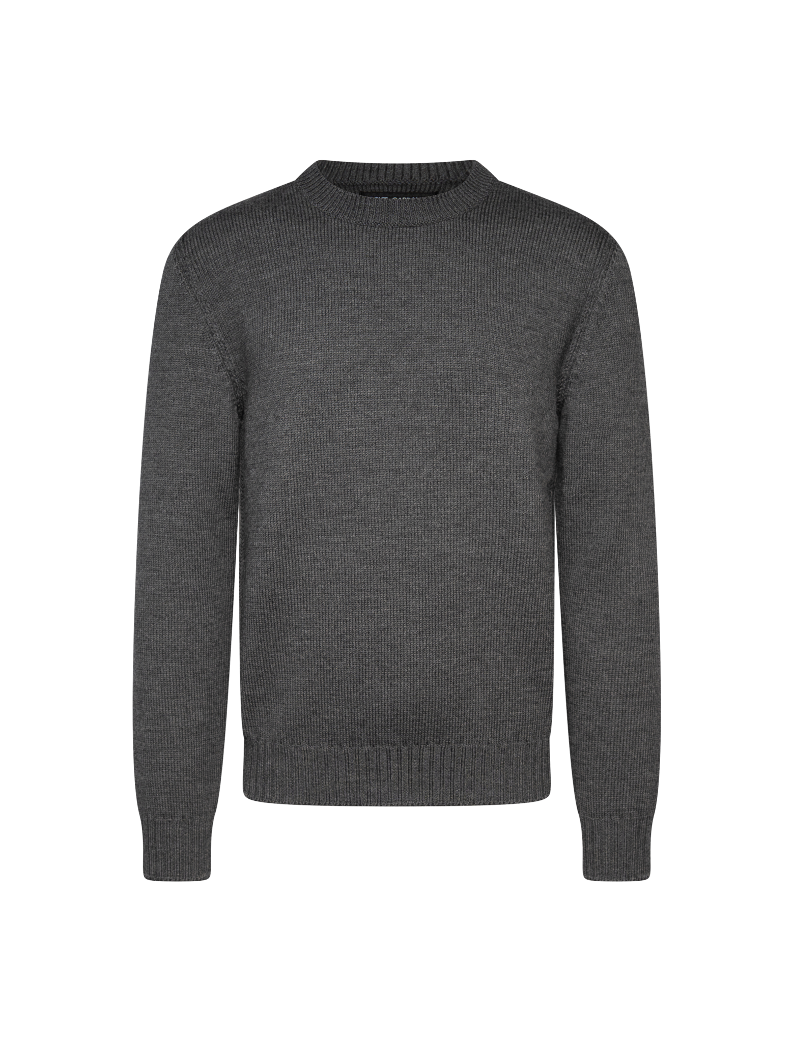 Patch label wool knitwear