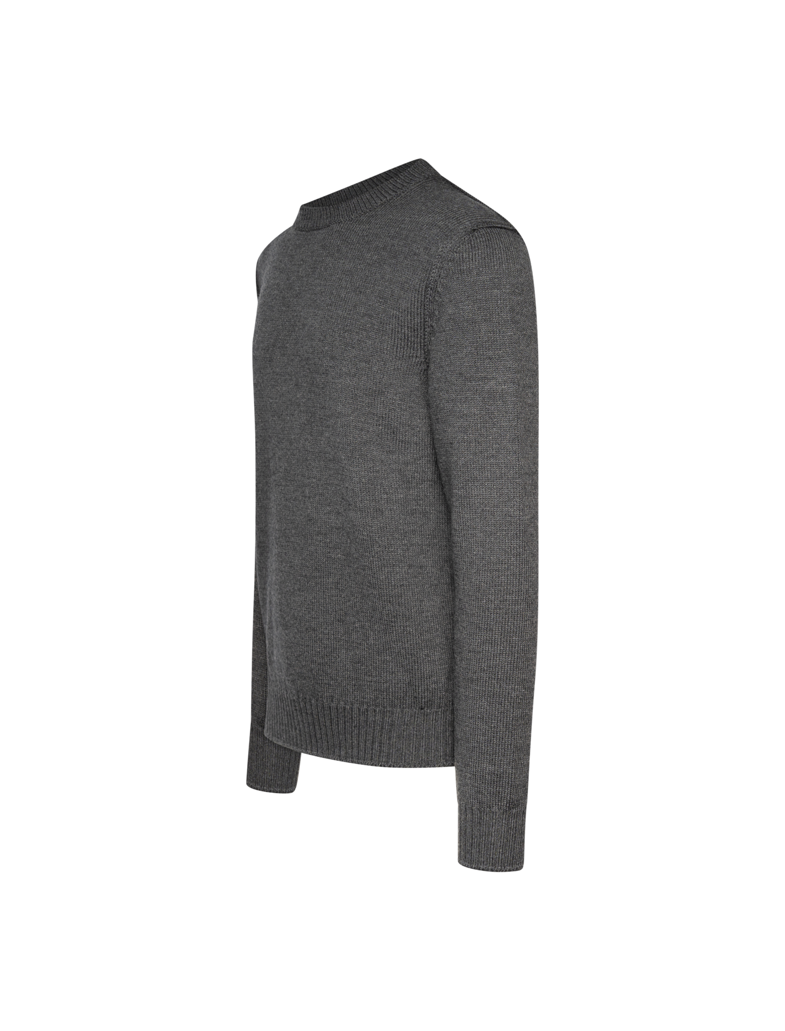 Patch label wool knitwear