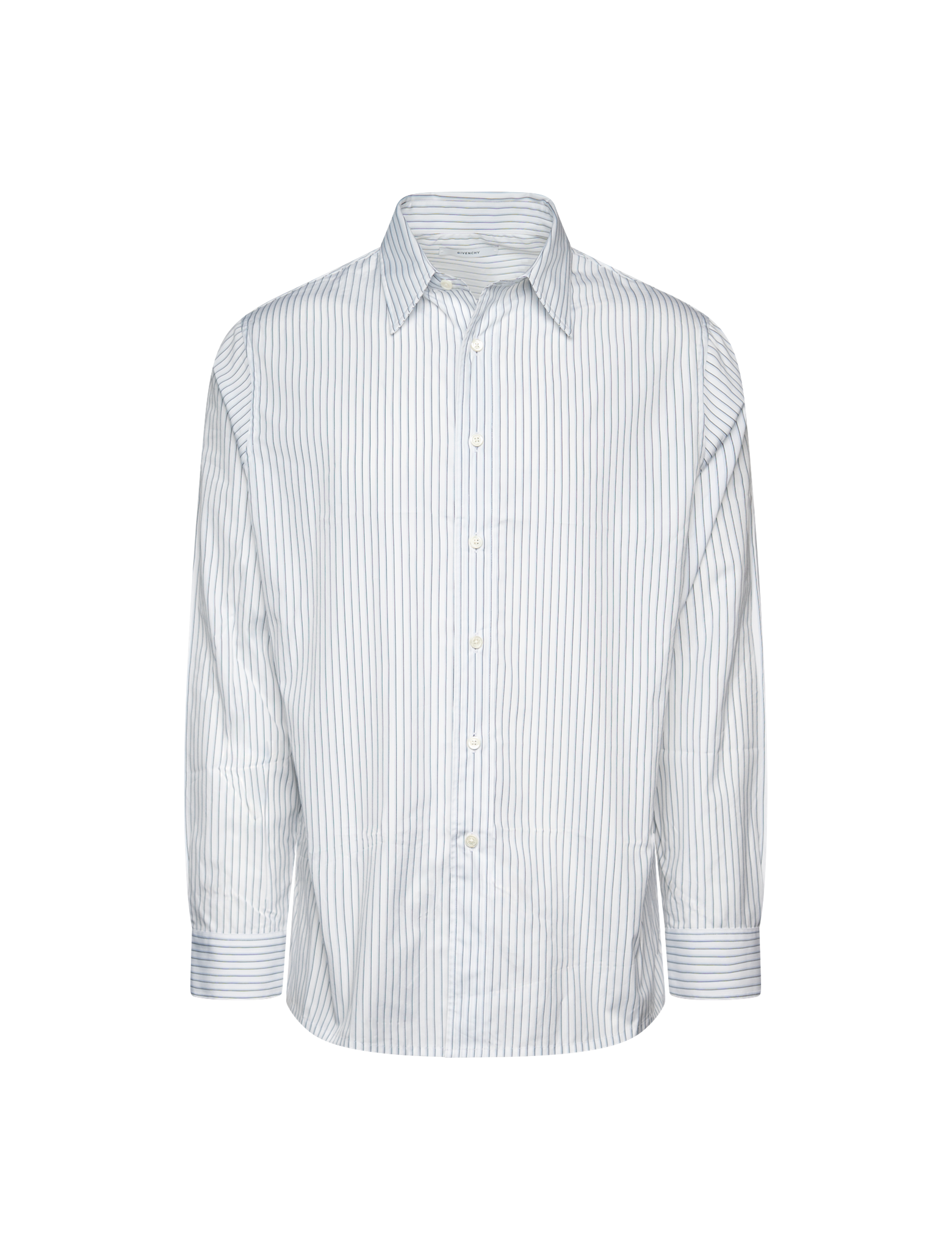 Photographic poplin shirt