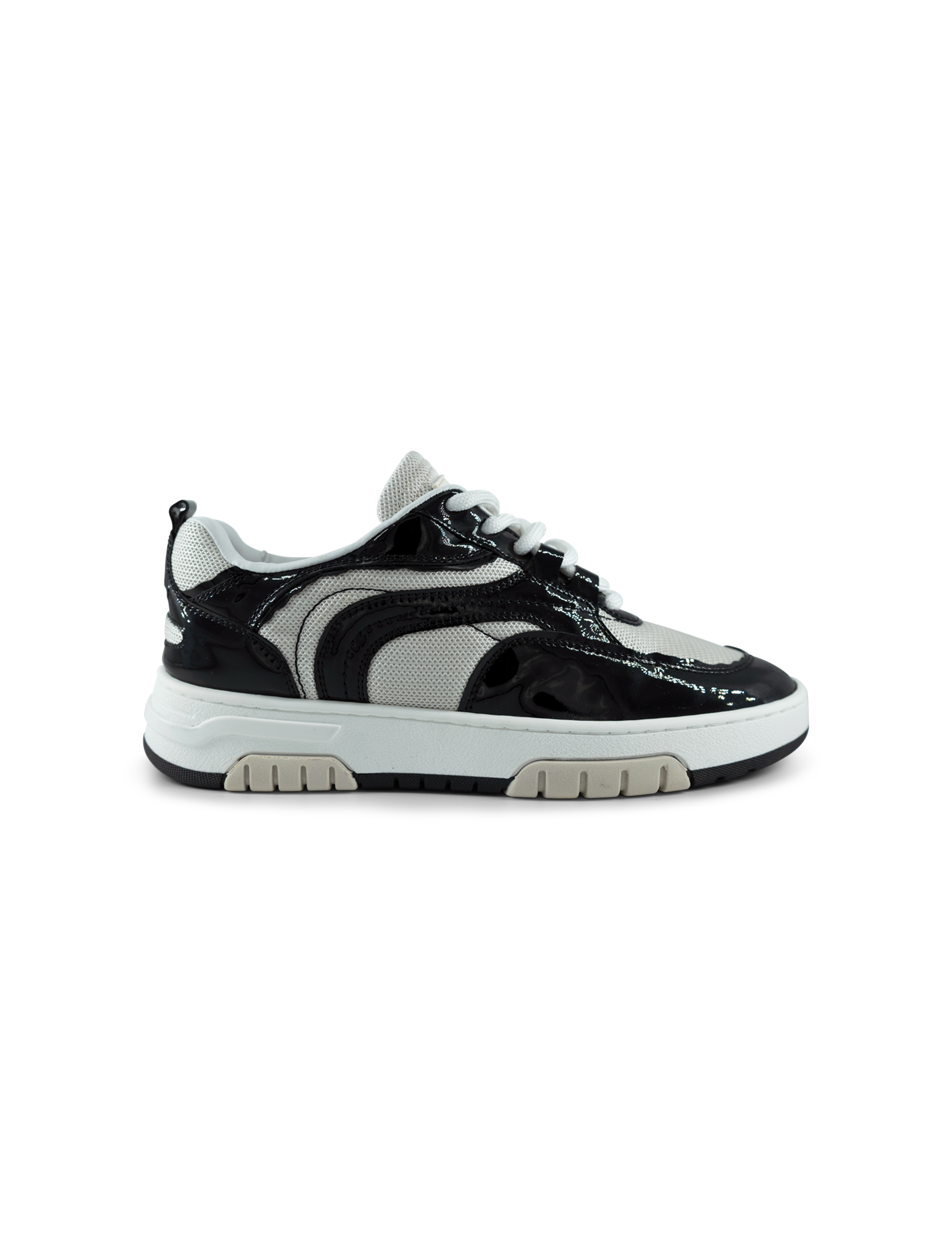 Sneakers mit Korbgeflecht Primo