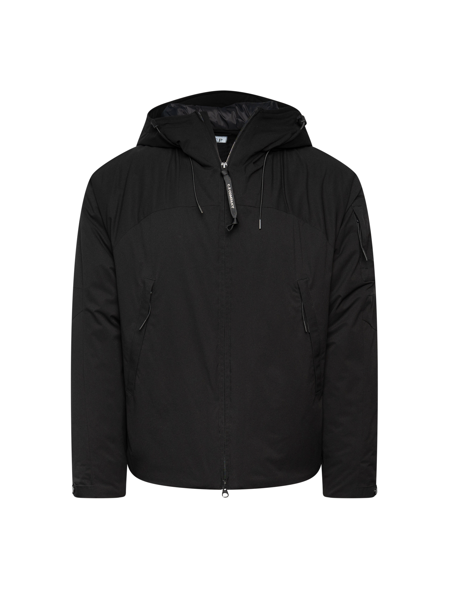 Pro-tek hooded down jacket