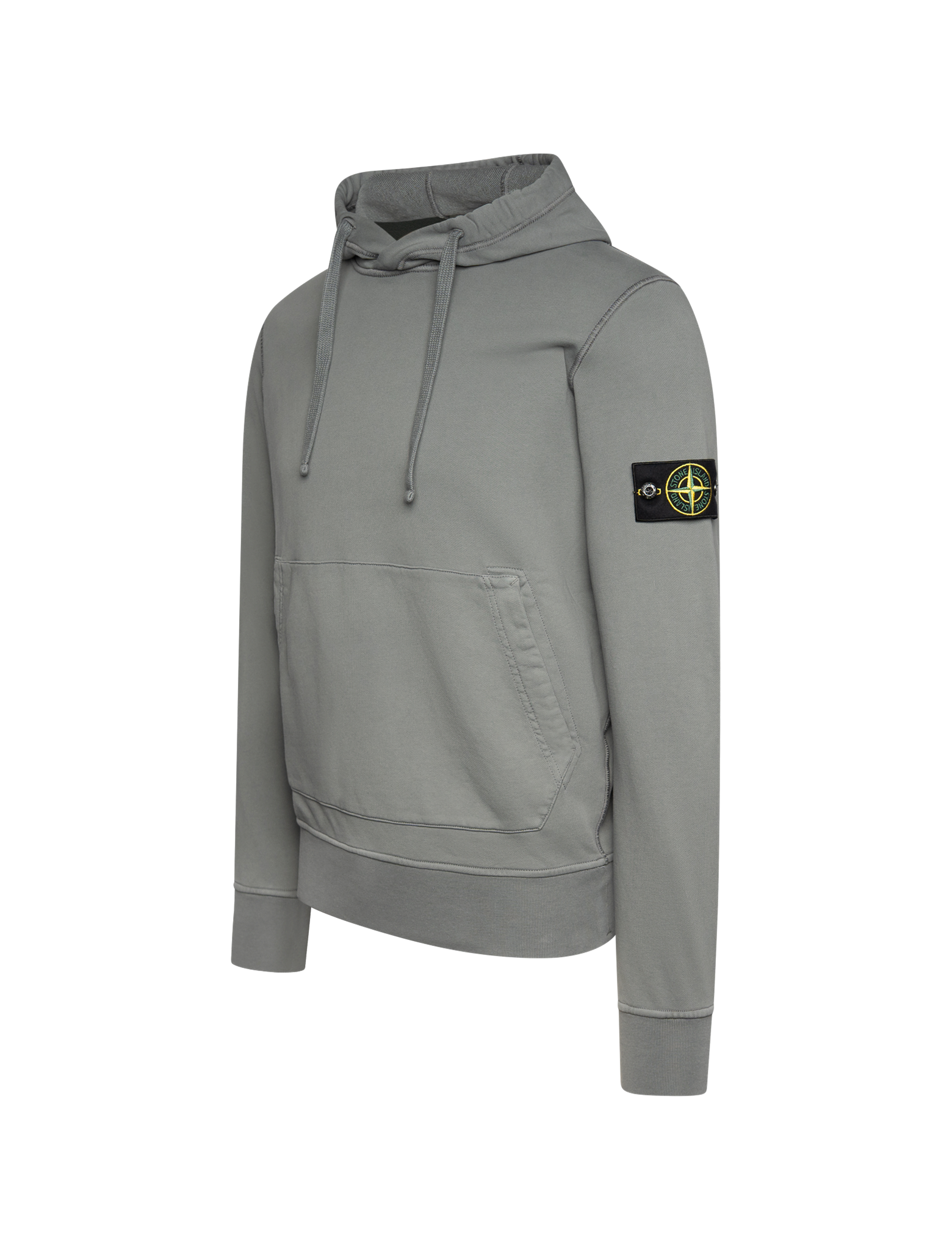 Compass badge fleece hoodie