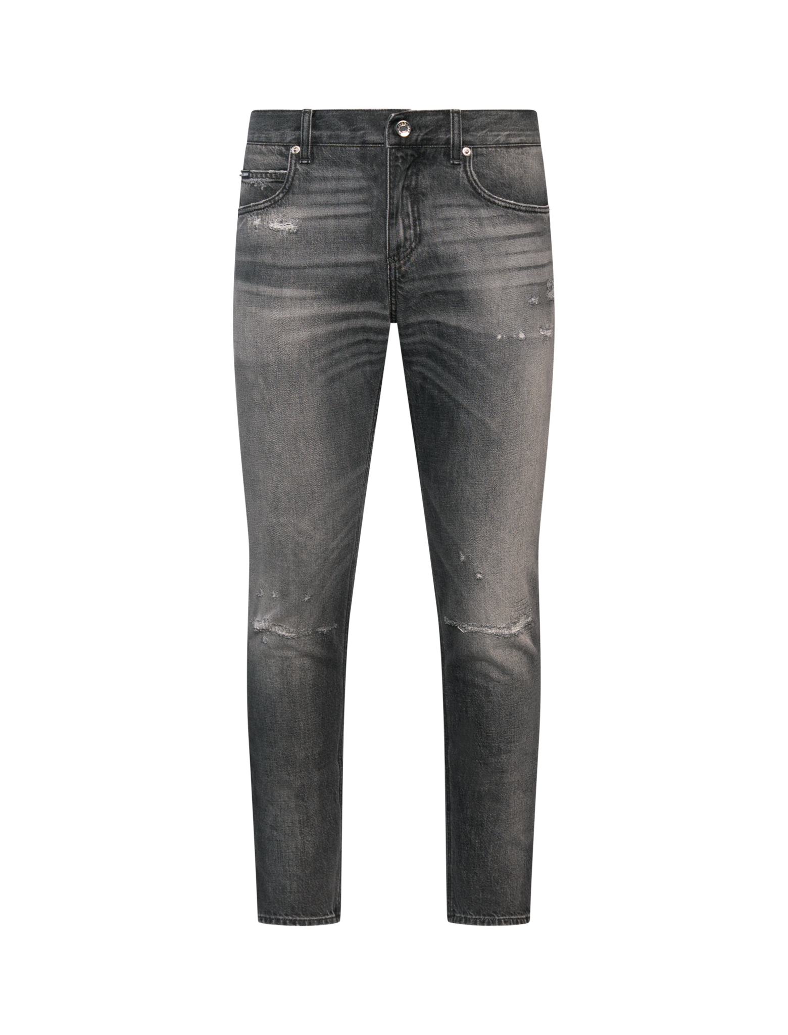 Regular fit plaque jeans